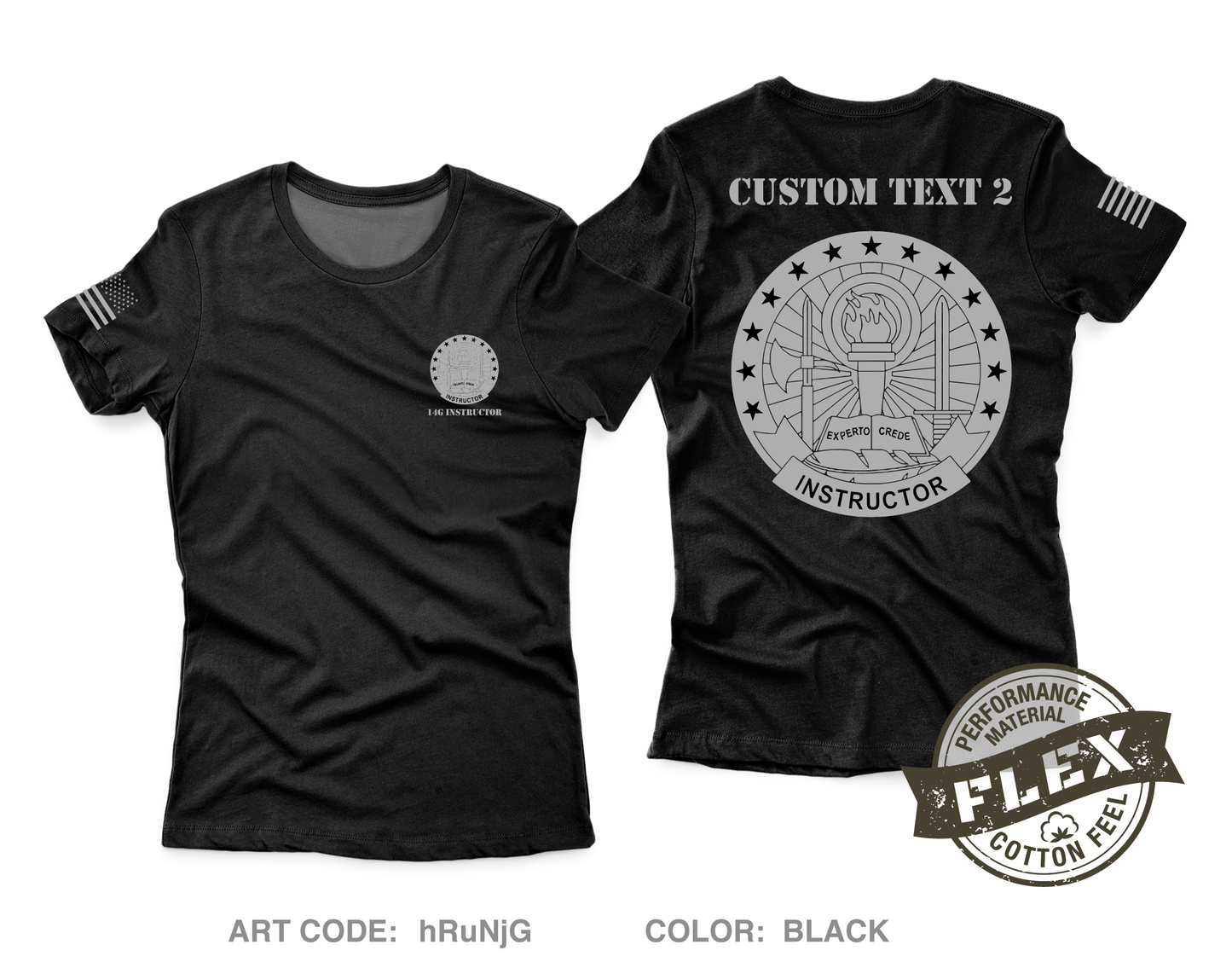 14G Instructors Core Women's SS Flex Performance Tee - hRuNjG