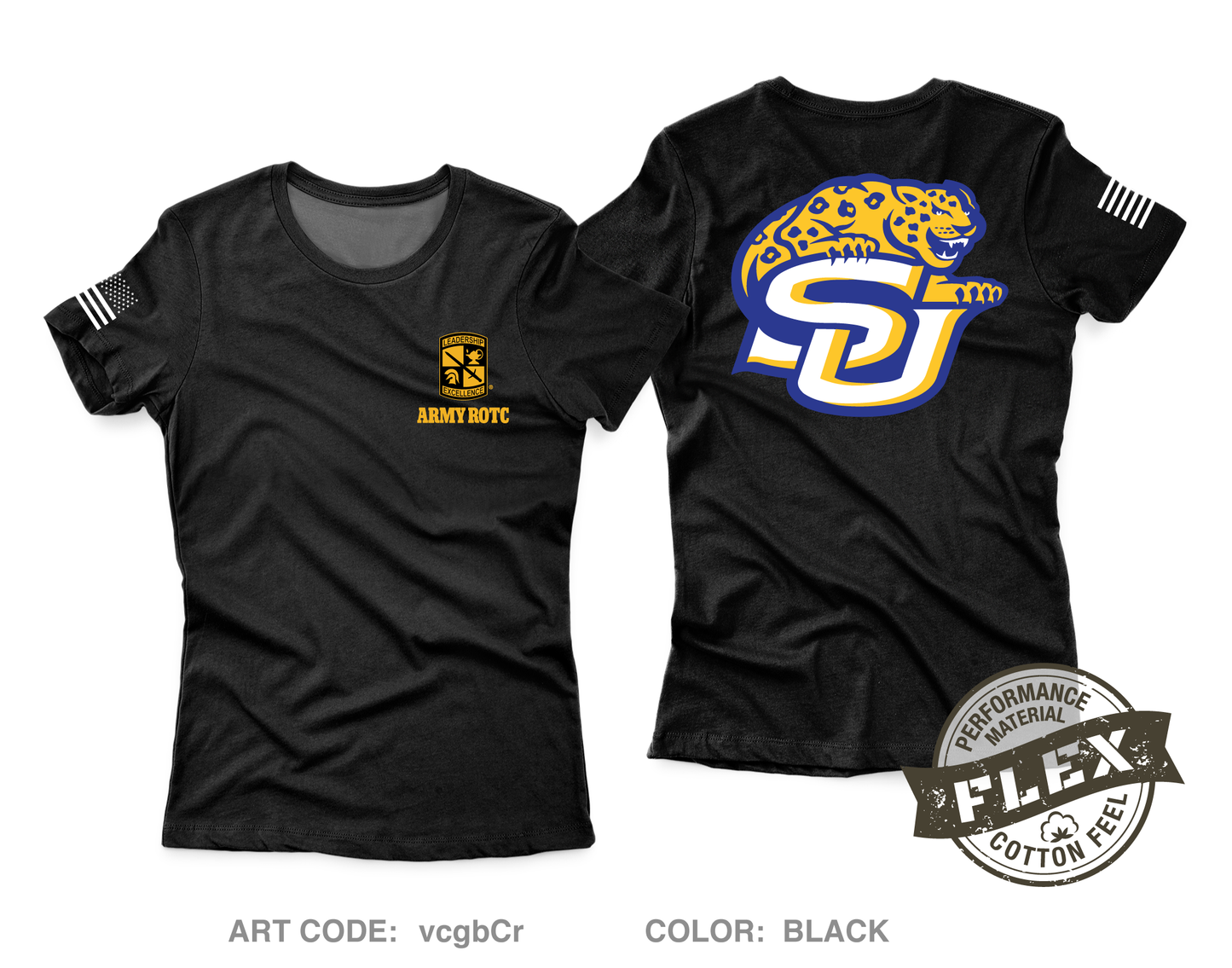 SOU ROTC Core Women's SS Flex Performance Tee - vcgbCr