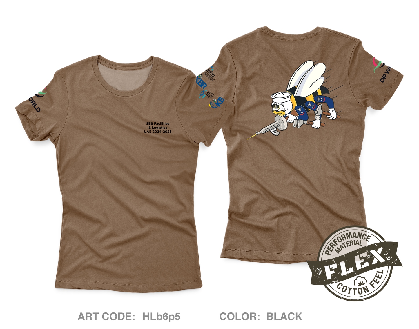 seabees Core Women's SS Flex Performance Tee - HLb6p5