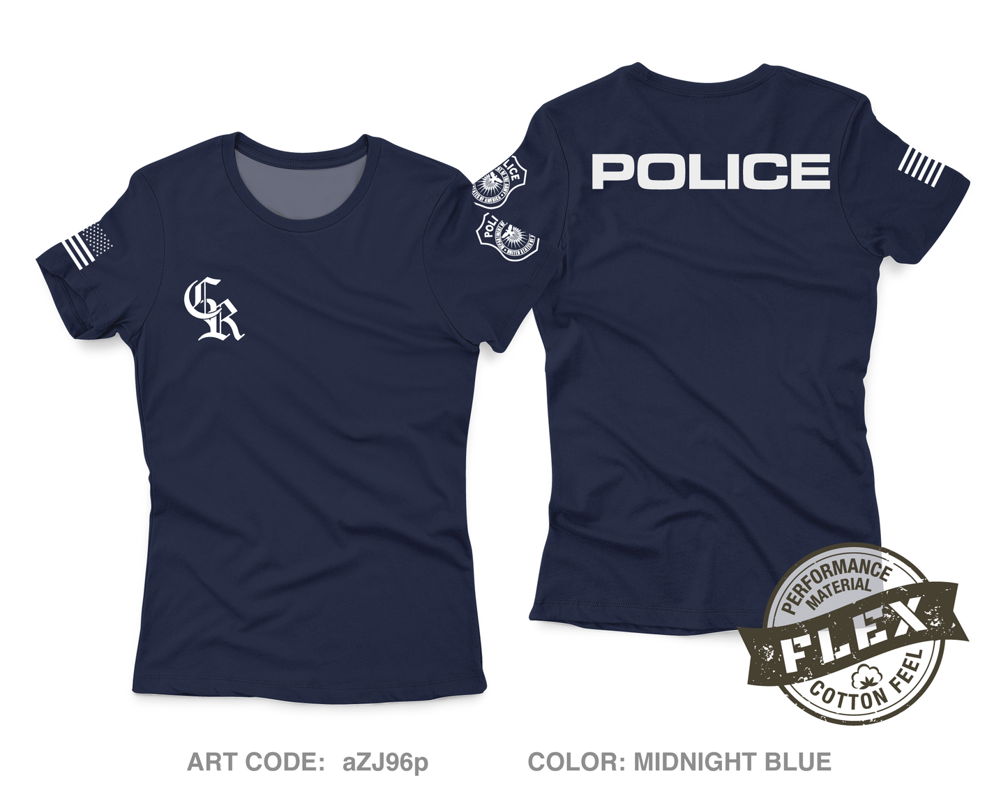 USASA Camp Roberts PD Core Women's SS Flex Performance Tee - aZJ96p