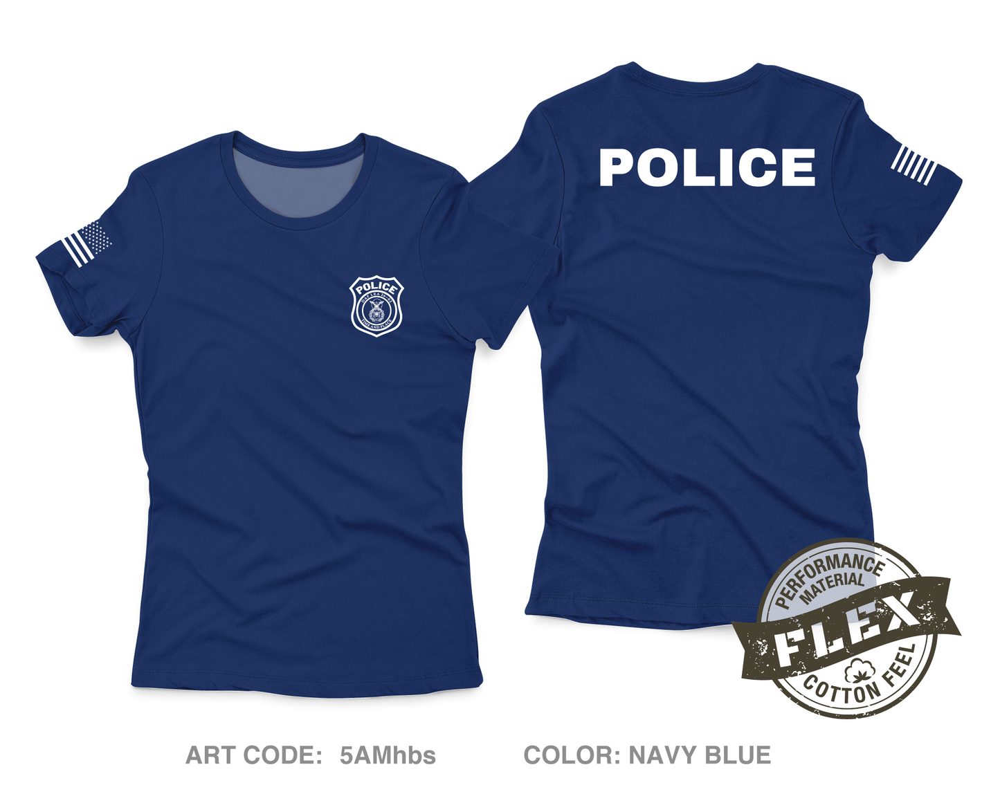 DAF Law Enforcement Academy Class 26-02 Core Women's SS Flex Performance Tee - 5AMhbs