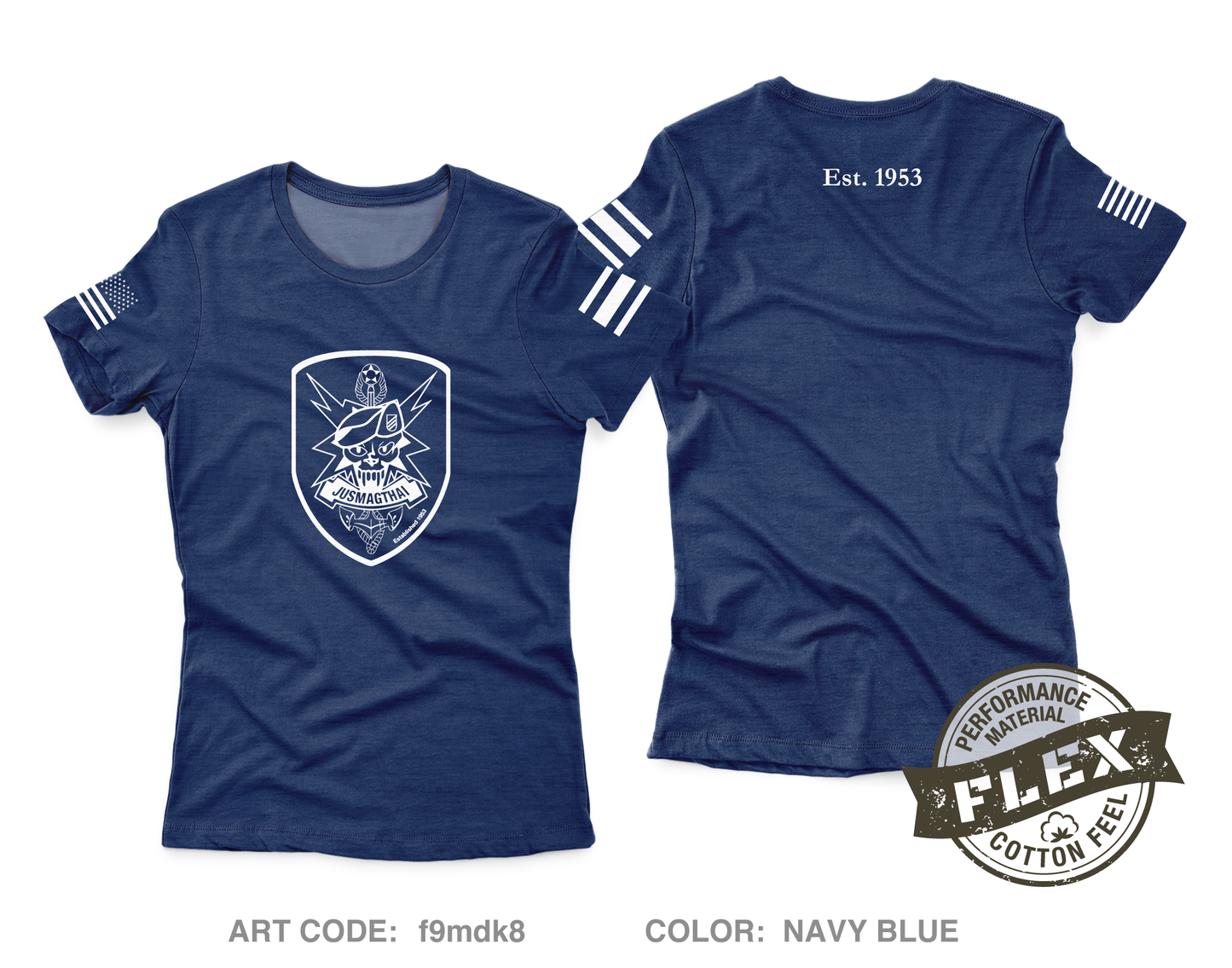 JUSMAGTHAI Women's SS Flex Performance Tee - f9mdk8