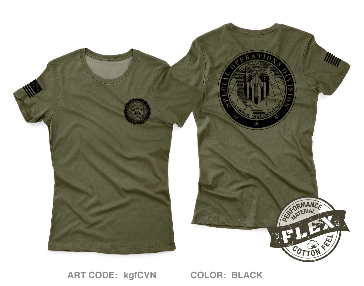 SOD Core Women's SS Flex Performance Tee - kgfCVN