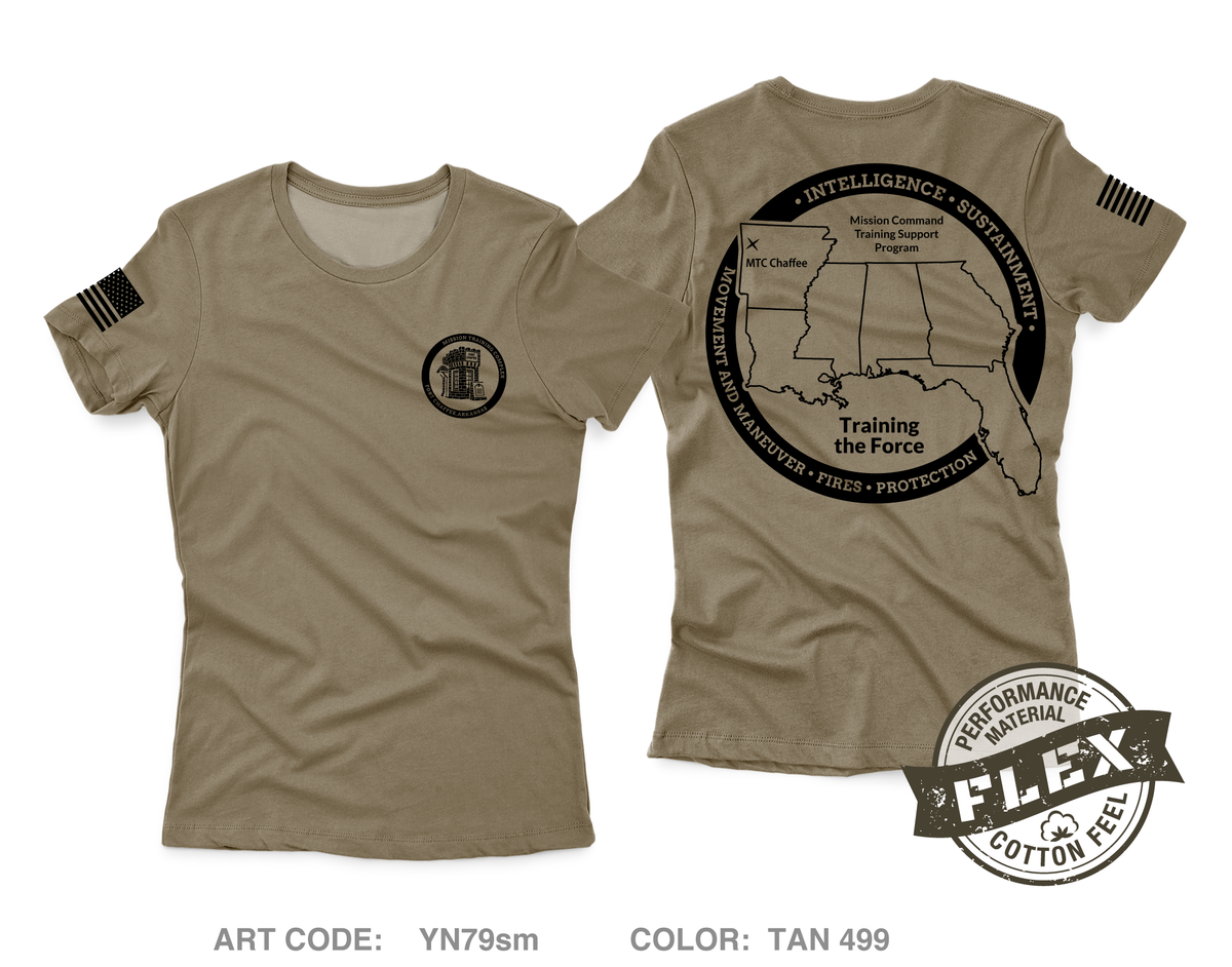 Mission Training Complex - Fort Chaffee Core Women's SS Flex Performance Tee - YN79sm