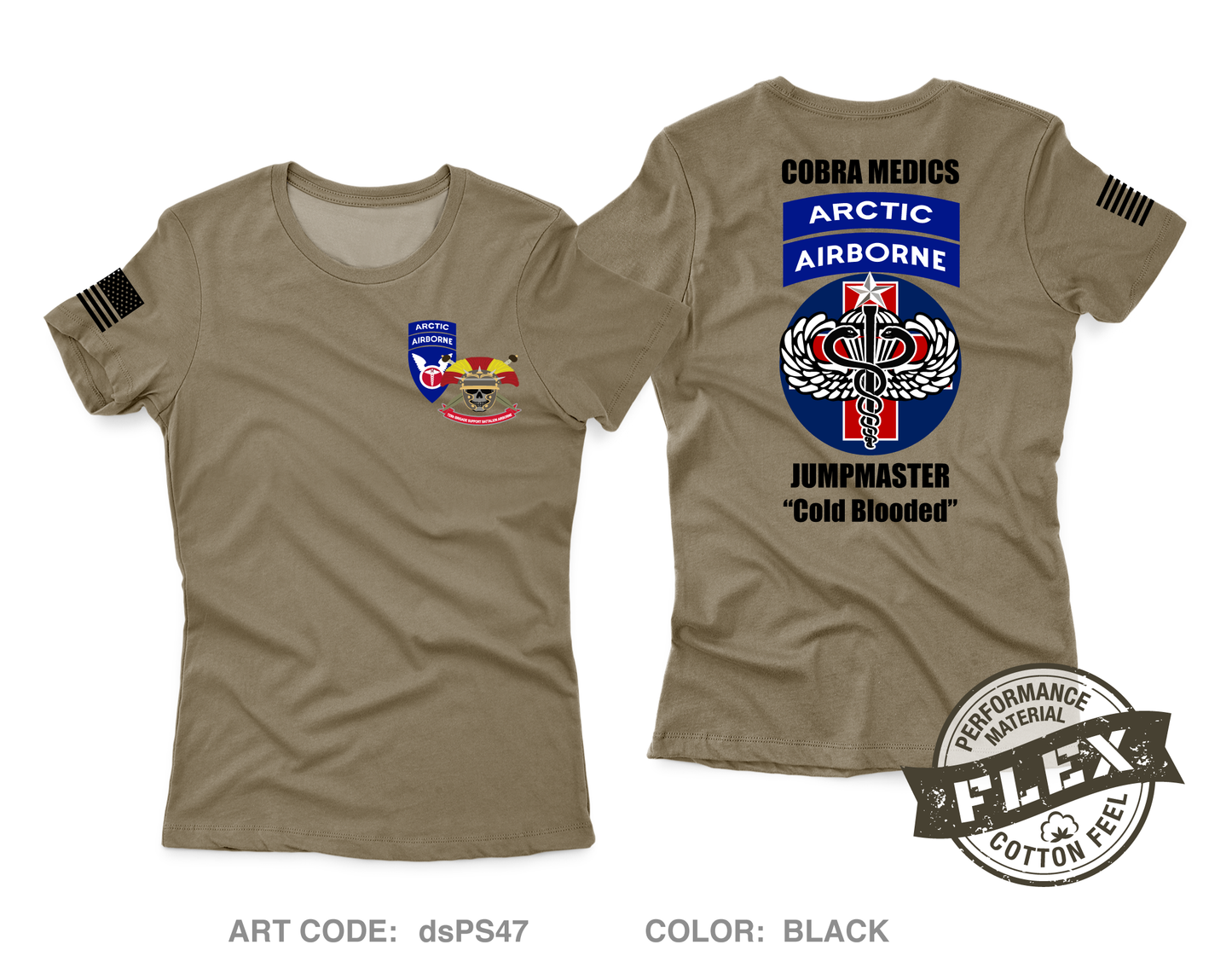 Cobra Medics 725 BSB Core Women's SS Flex Performance Tee - dsPS47
