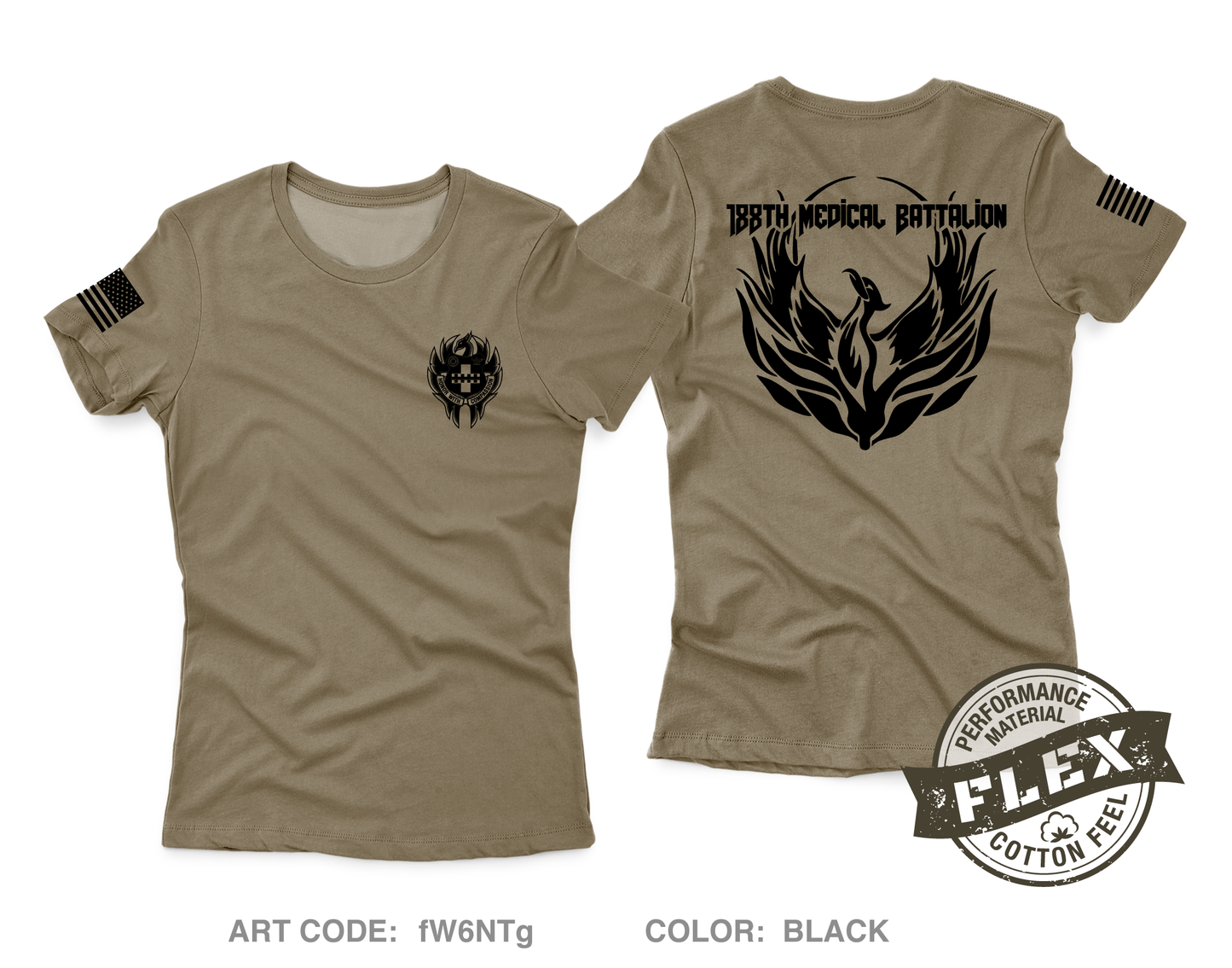 188 MED BN Fundraising Collection Core Women's SS Flex Performance Tee - fW6NTg