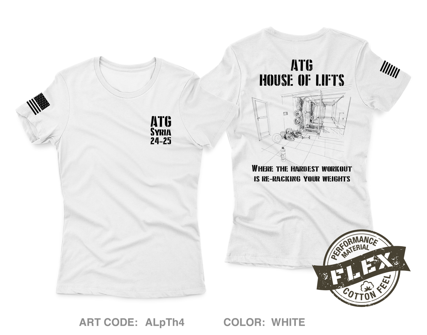 B Battery 2-218th FA Core Women's SS Flex Performance Tee - ALpTh4