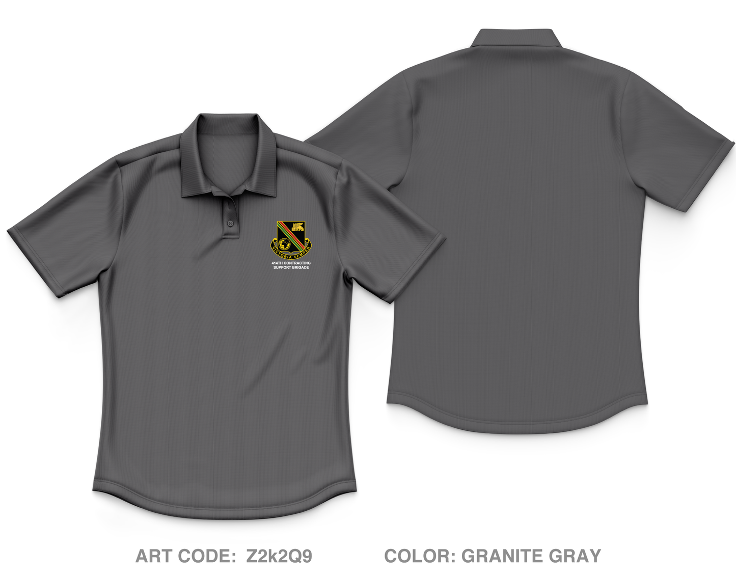 414th Contracting Support Brigade Core Women's SS Performance Polo - Z2k2Q9