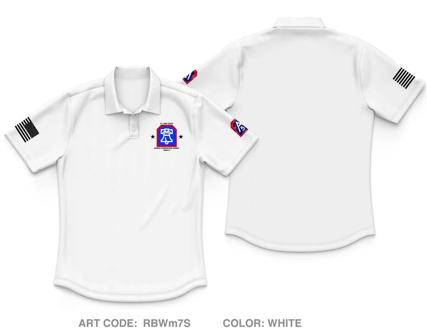DCE Region 3 Core Women's SS Performance Polo - RBWm7S