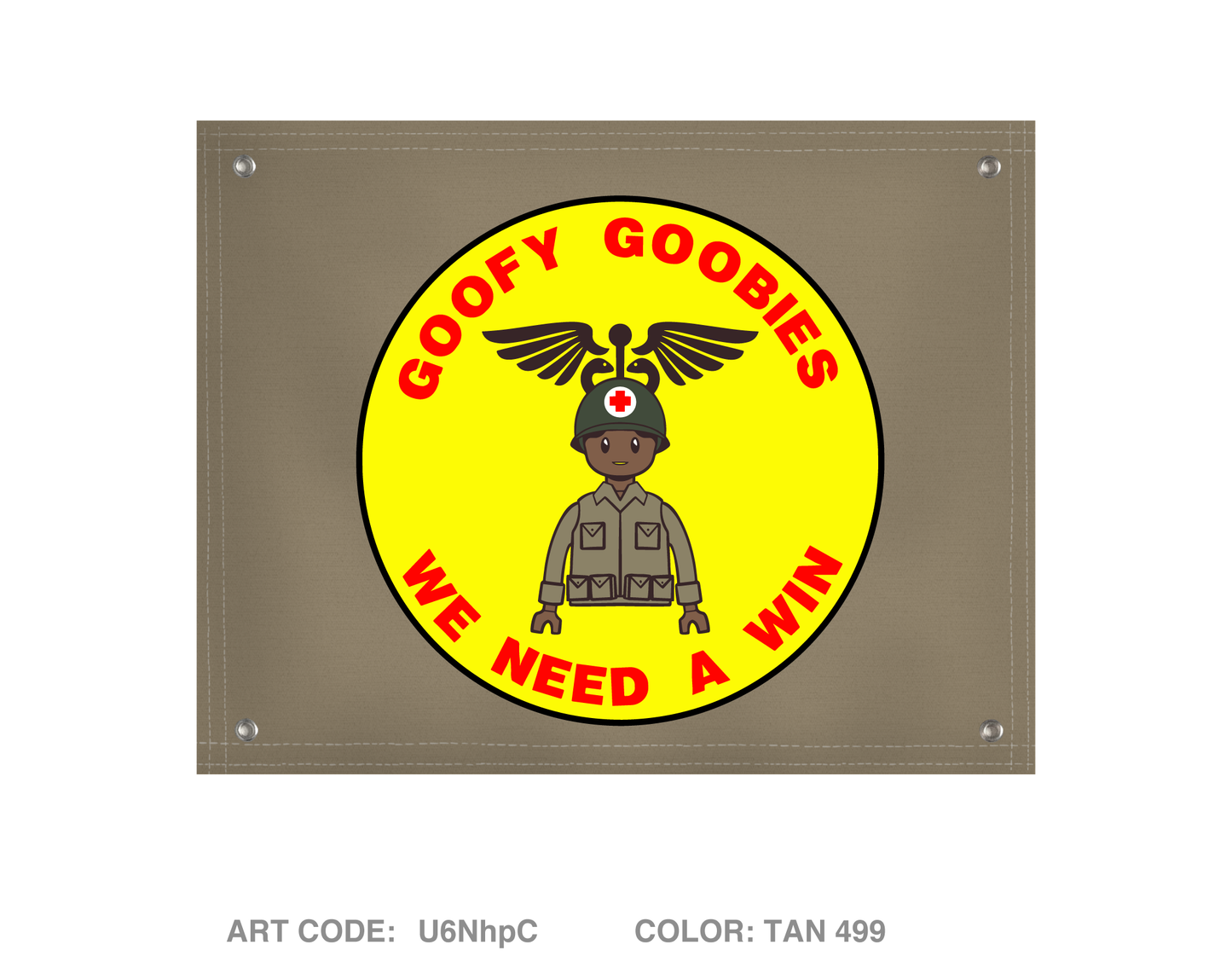 41st FAB, 1-77 FAR, HHB Medical Platoon Banner Flag - U6NhpC