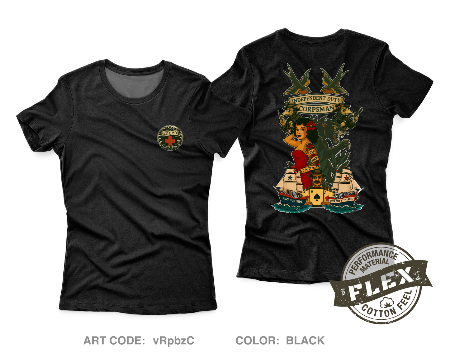 SFIDC 25020 Core Women's SS Flex Performance Tee - vRpbzC