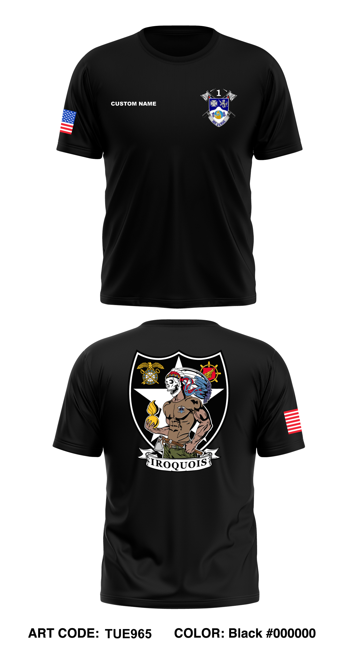 CUSTOM - I Co, 1-23 IN Core Men's SS Performance Tee - TUE965
