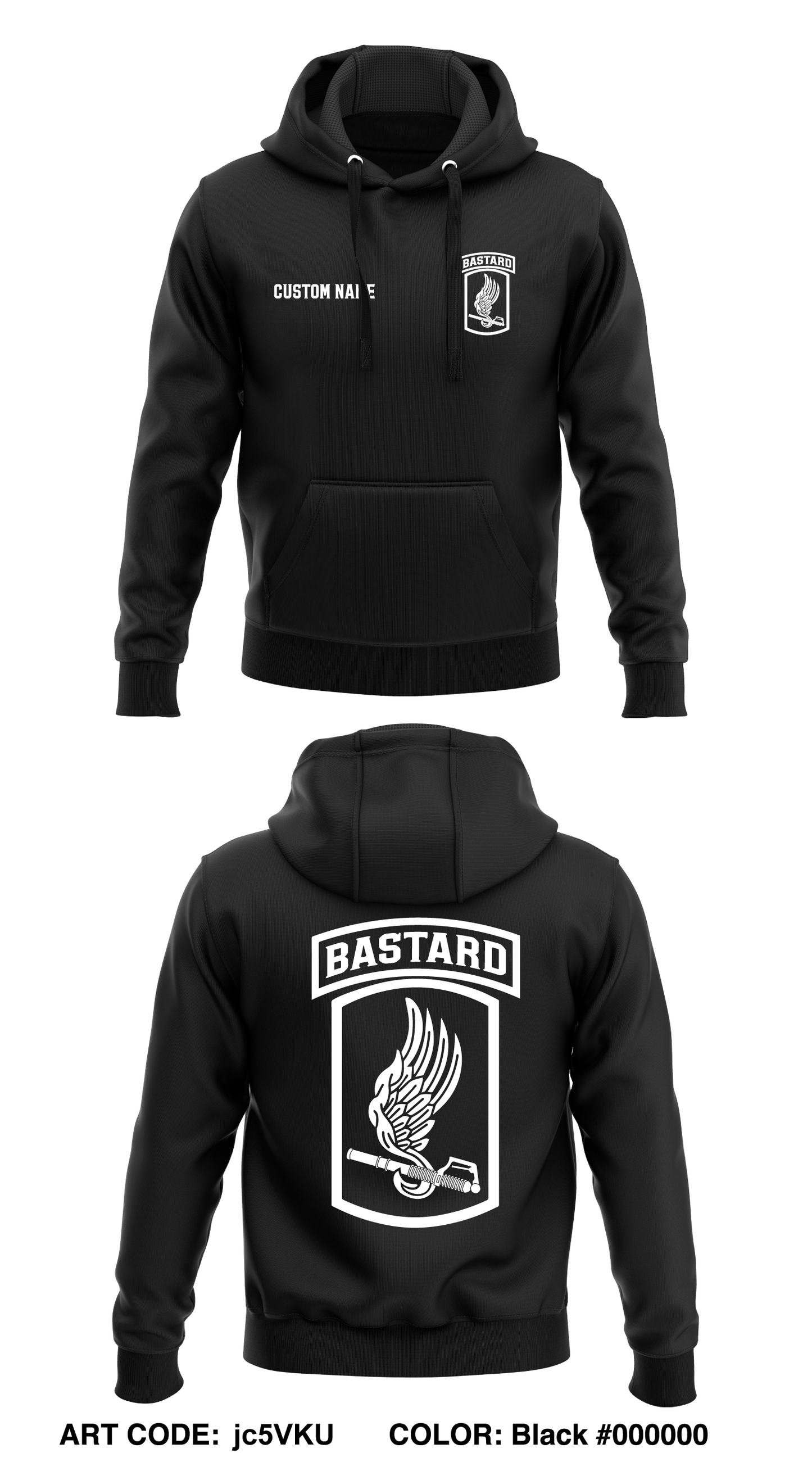 CUSTOM Mod Co, 1-53 Core Men's Hooded Performance Sweatshirt - Jc5VKU