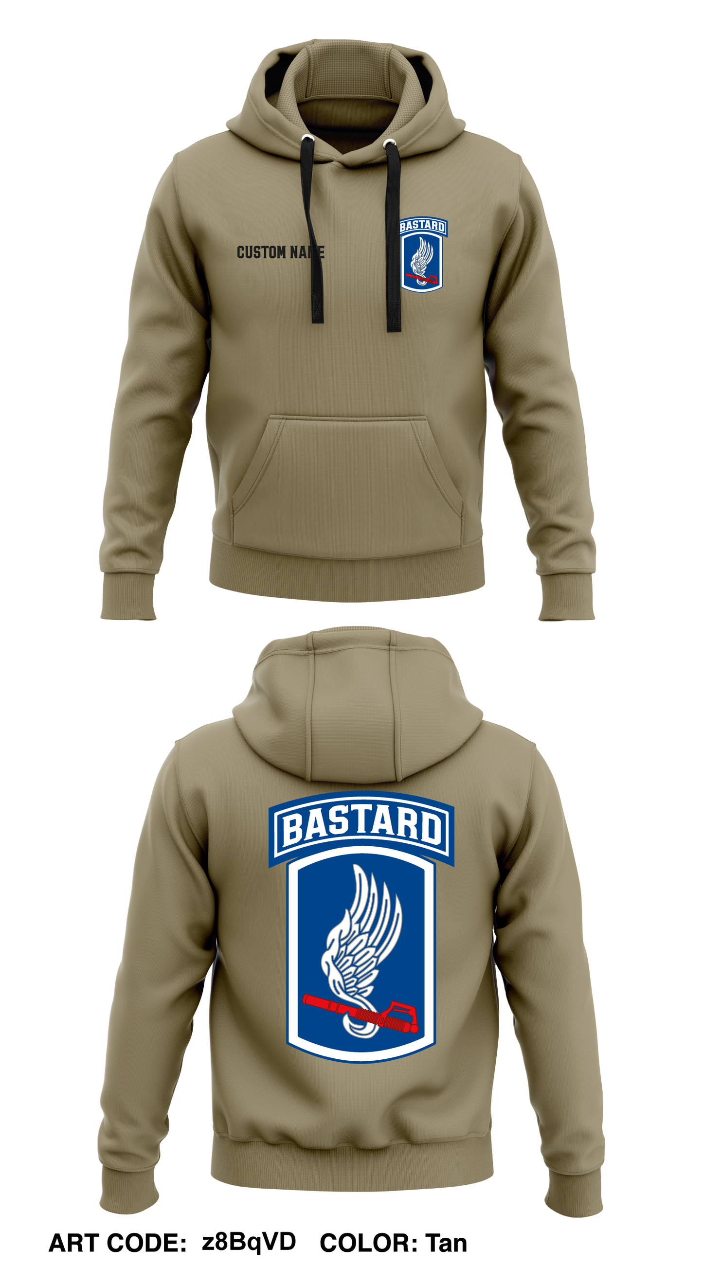 CUSTOM Mod Co, 1-53 Core Men's Hooded Performance Sweatshirt - z8BqVD