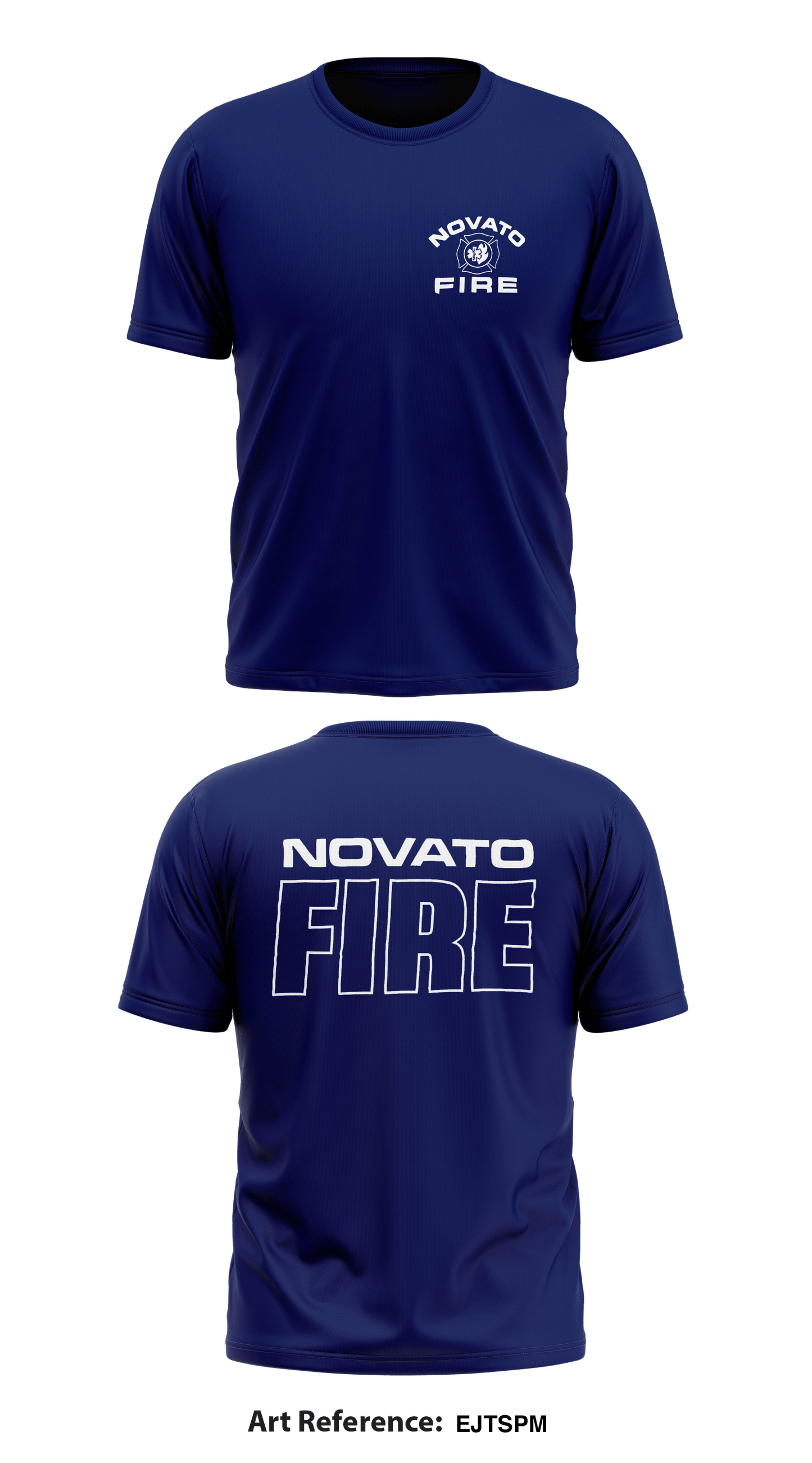 Novato Fire Department Core Men's SS Performance Tee - eJTSpM