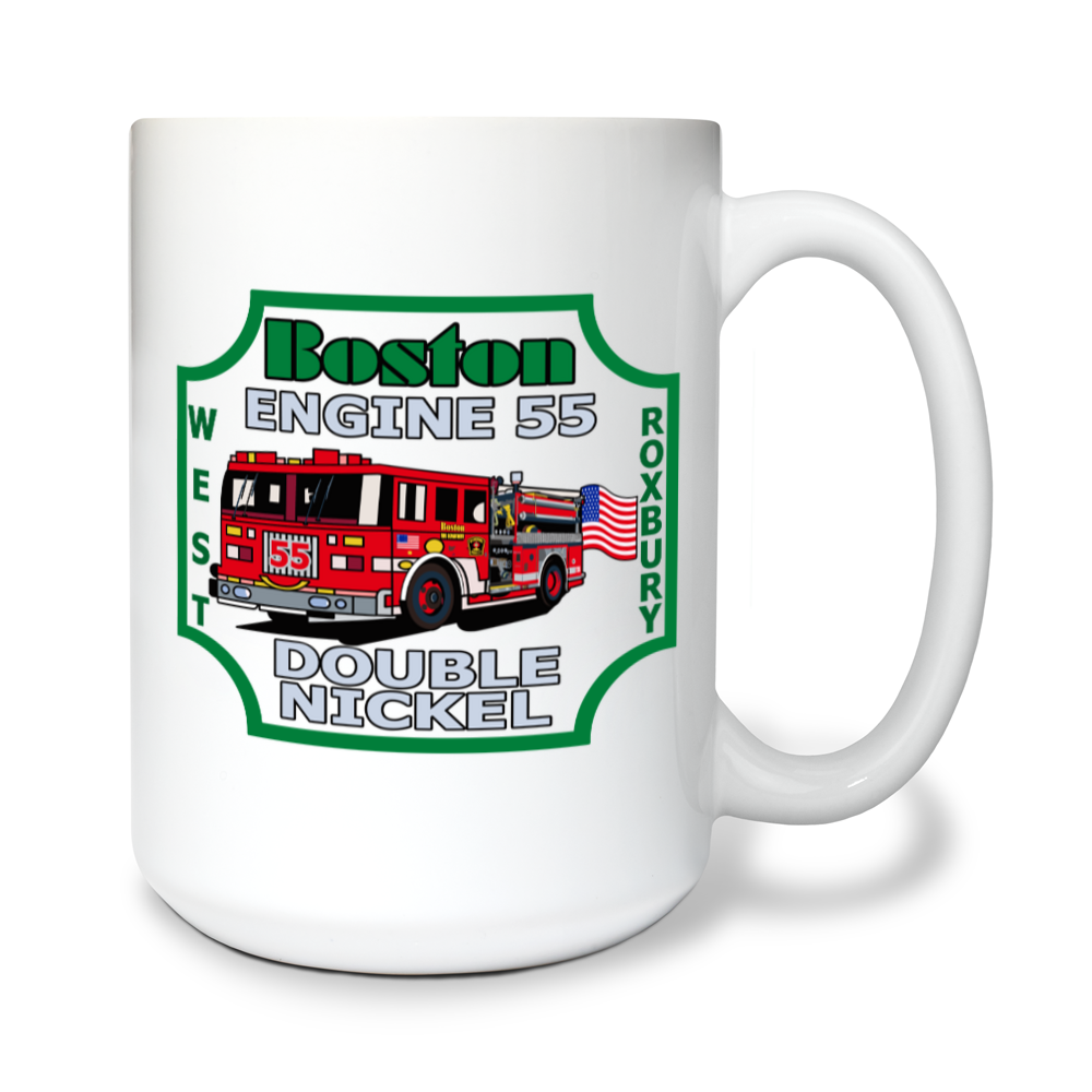 BOSTON FIRE DEPARTMENT E55/CAR10 Ceramic Mug - jSVAHR