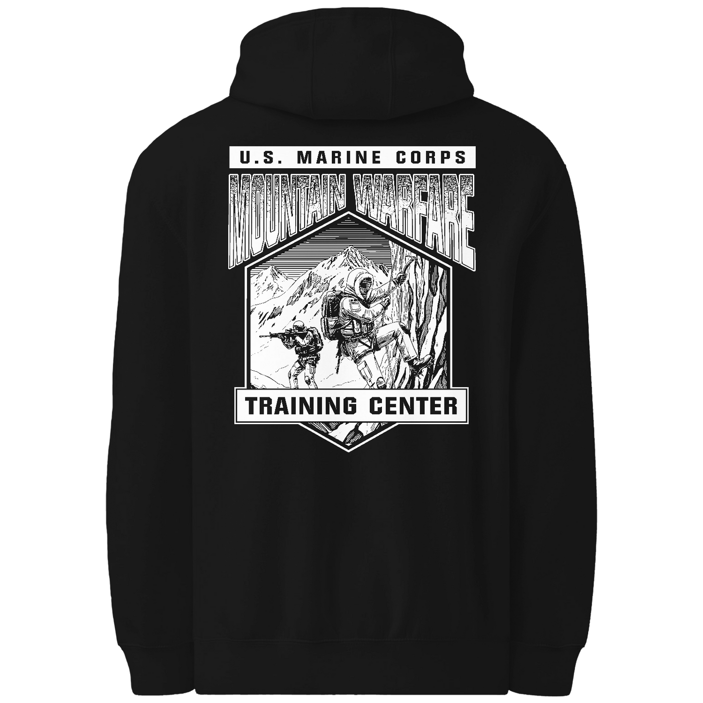 MCMWTC Comfort Unisex Hooded Sweatshirt - Hexagon Badge