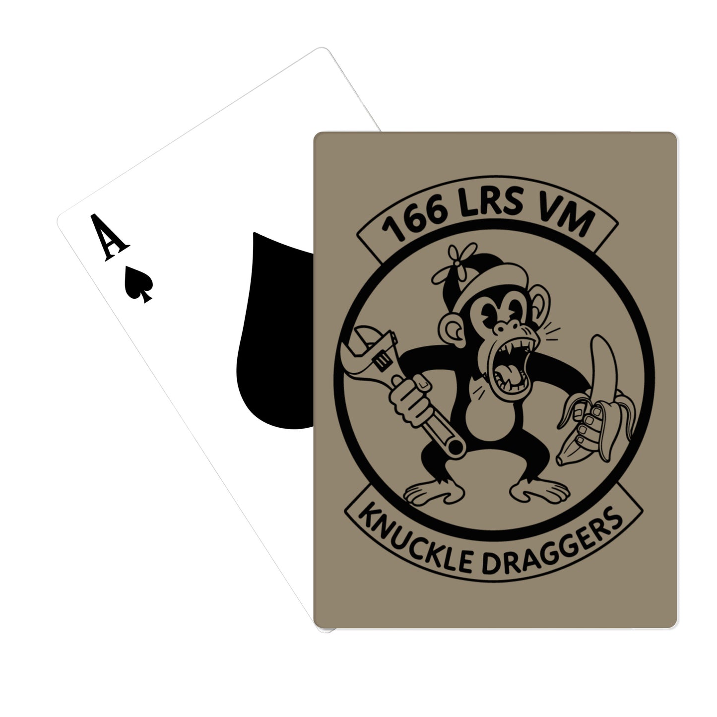 166th Vehicle Maintenance Flight Playing Cards - zyJ7X2