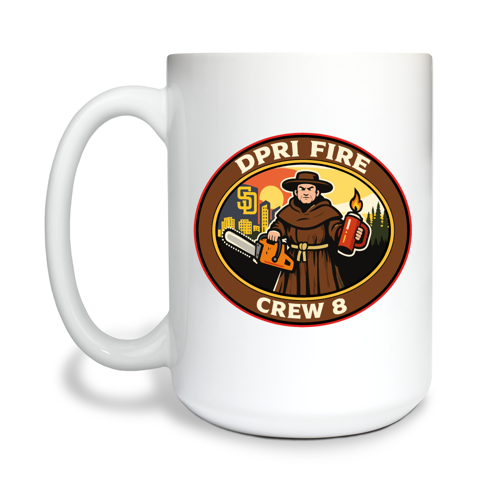 RI WFS CREW 8 15 oz White Ceramic Mug - tXwFTU