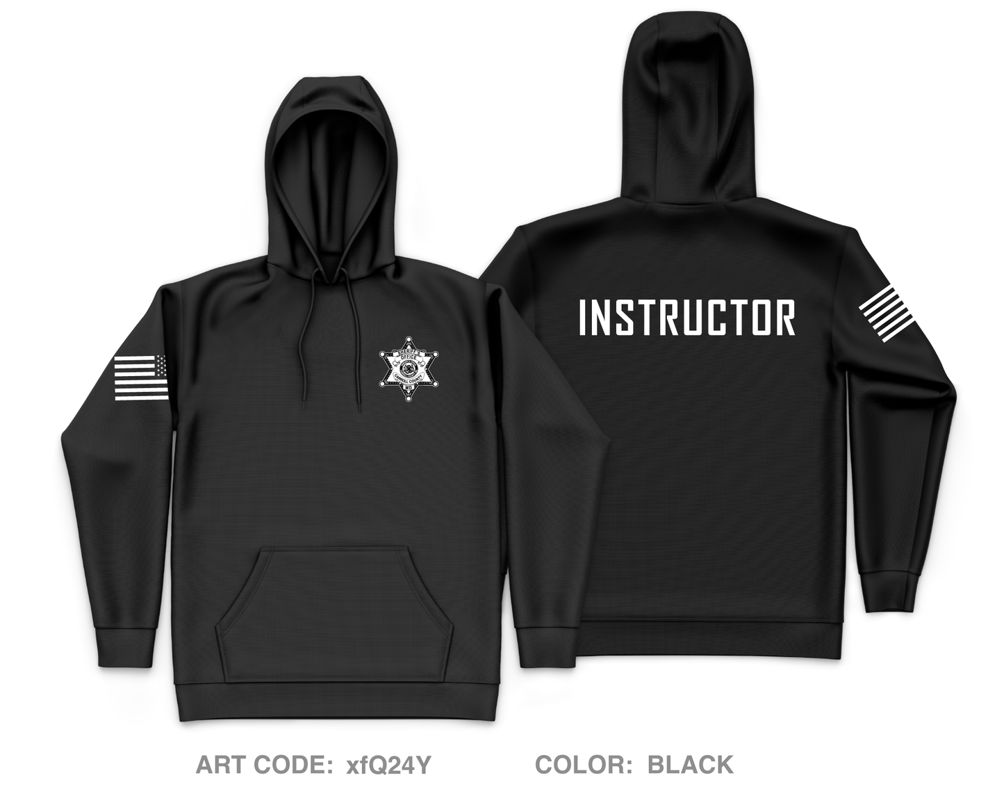 Carroll County Sheriff's Office Core Men's Hooded Performance Sweatshirt - xfQ24Y