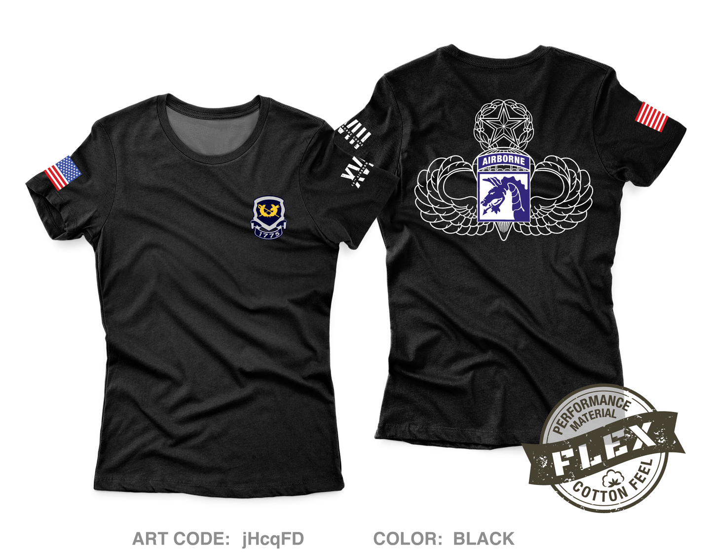 XVIII Airborne Corps OSJA Core Women's SS Flex Performance Tee - jHcqFD