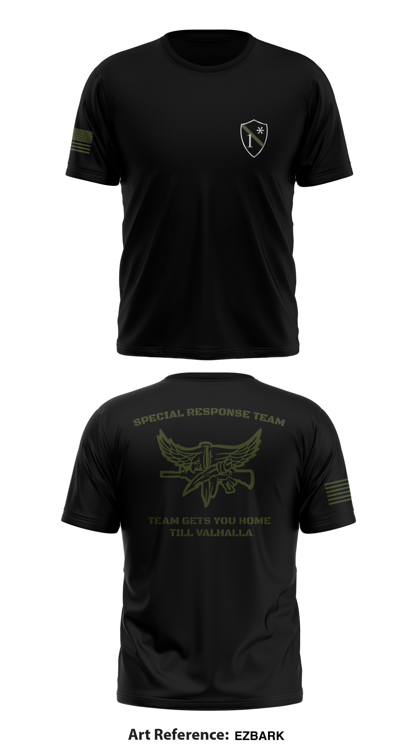 Special Response Team Store 1 Comfort Unisex Cotton SS Tee - ezBaRk