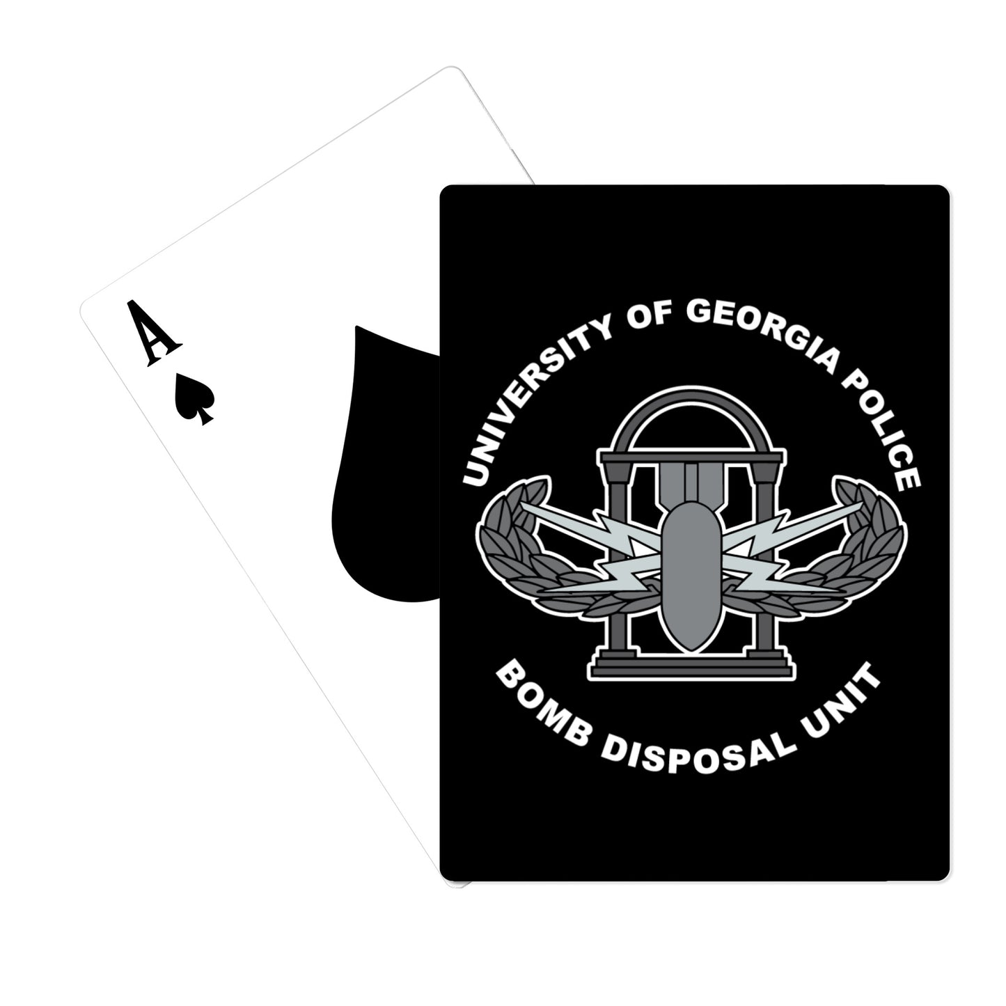University of Georgia Bomb Disposal Unit Playing Cards - gRFZgz