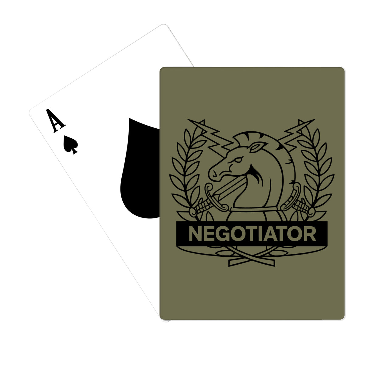 PETAL POLICE DEPARTMENT Playing Cards - t7jHQf