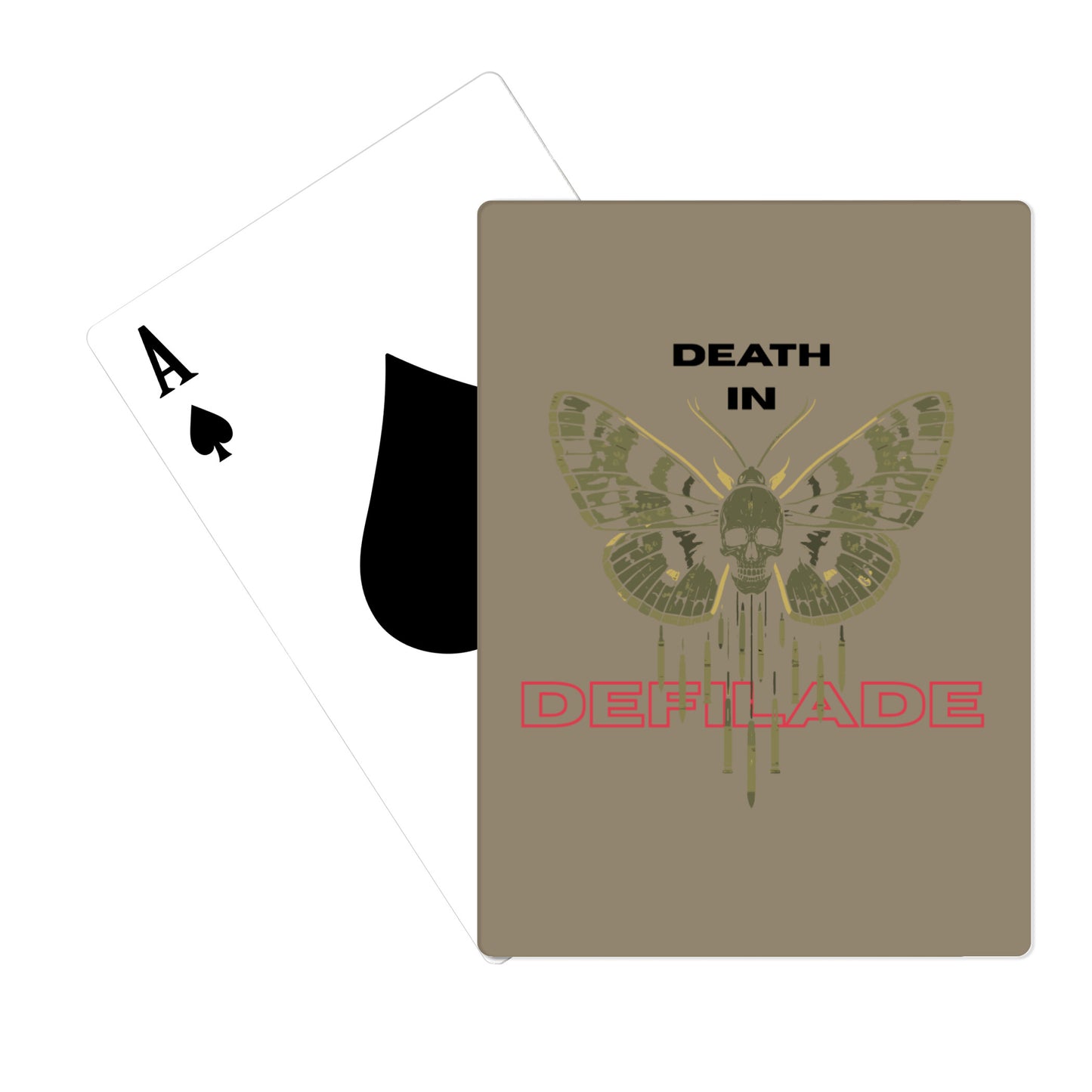 10th Mountian 2-87 BN IN Playing Cards - Jbten7