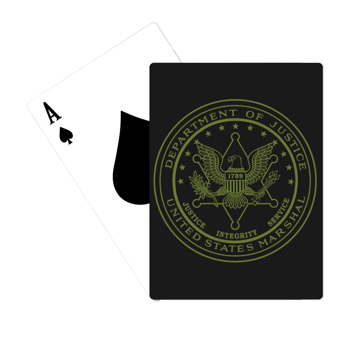 U.S. MARSHALS FUGITIVE TASK FORCE Playing Cards - n5rvpg