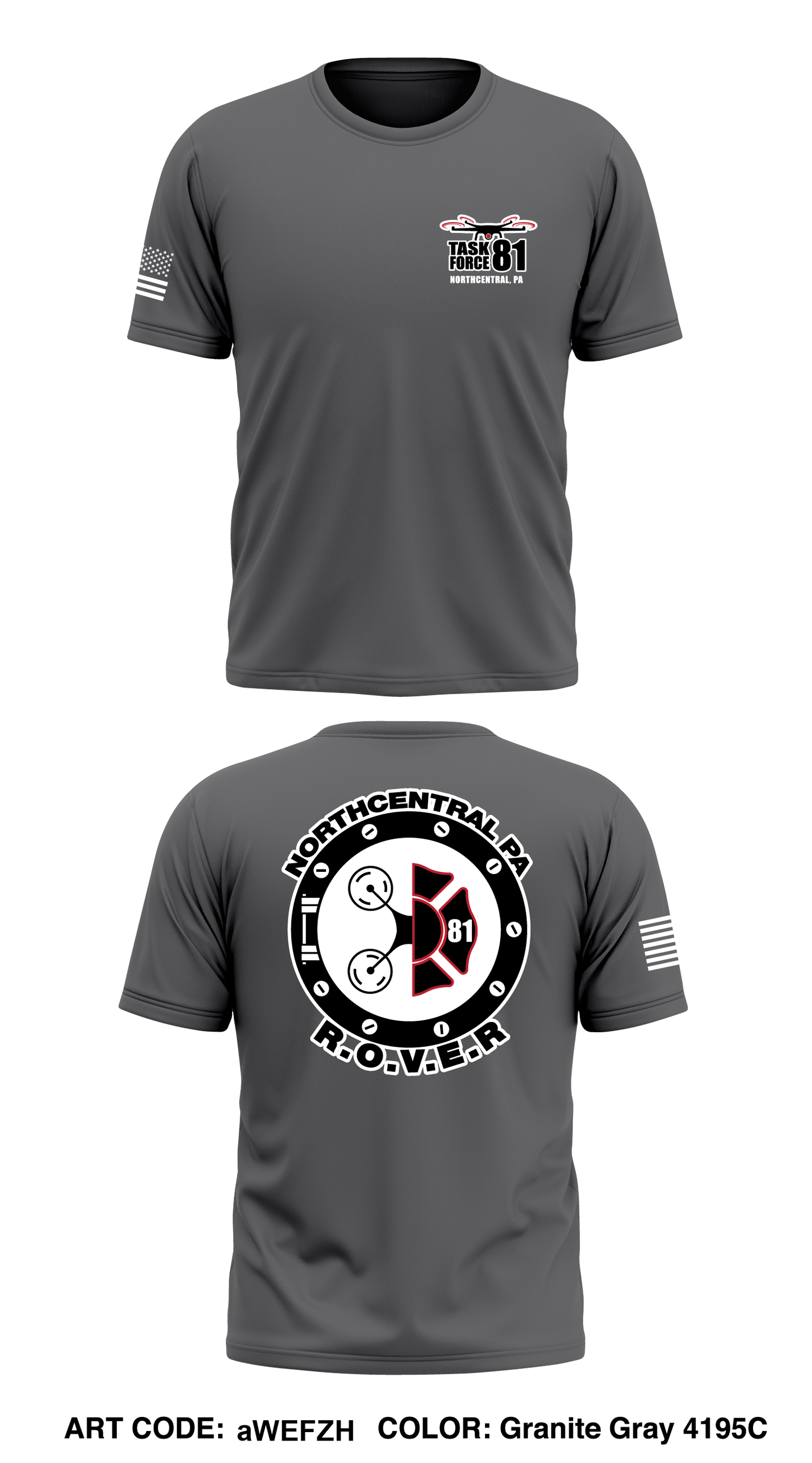 Task force 81 Core Men's SS Performance Tee - aWEFZH