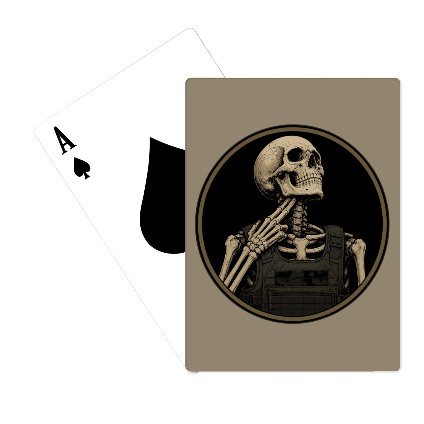 1st Platoon, Apache Company, 4-6 Inf Playing Cards - CYGJgp