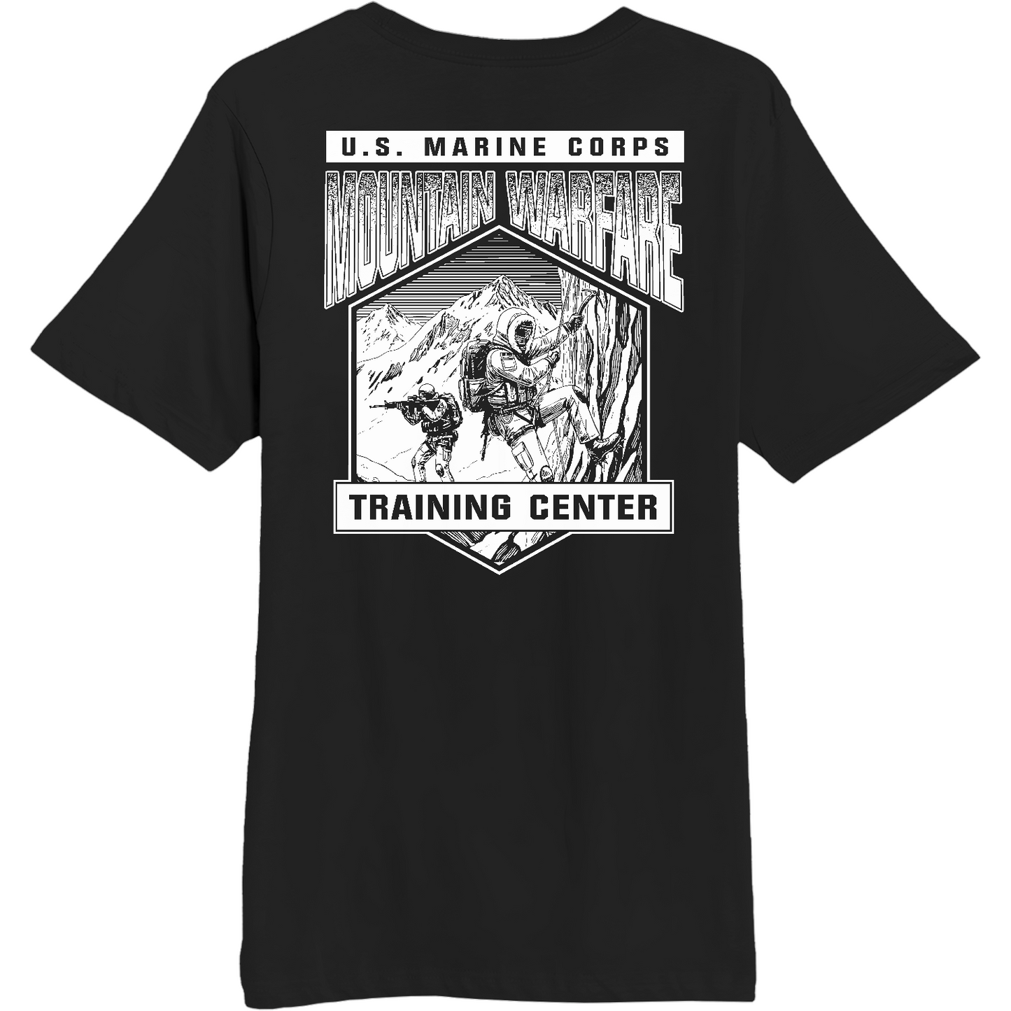 MCMWTC Comfort Unisex Cotton SS Tee - Hexagon Badge