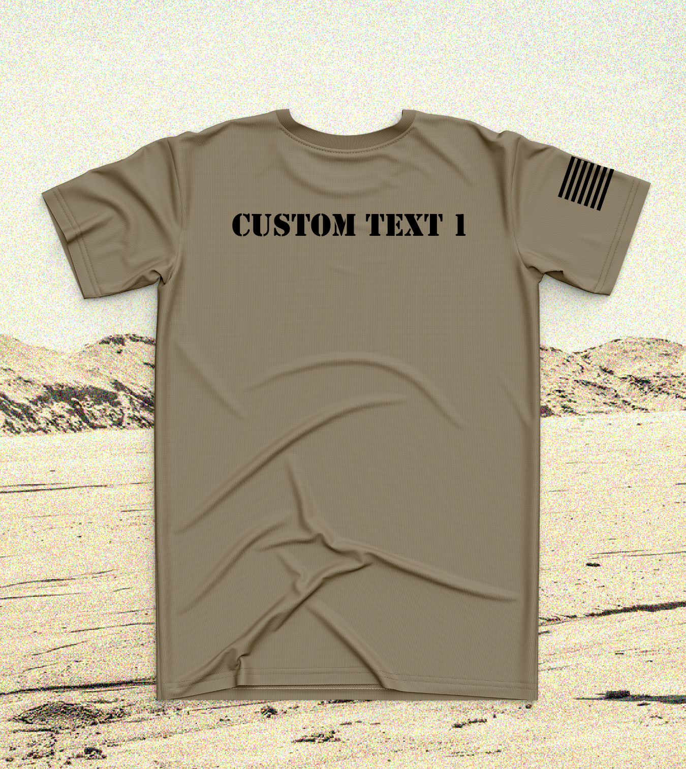 CUSTOM Emblem Core Men's SS Performance Tee - Danger