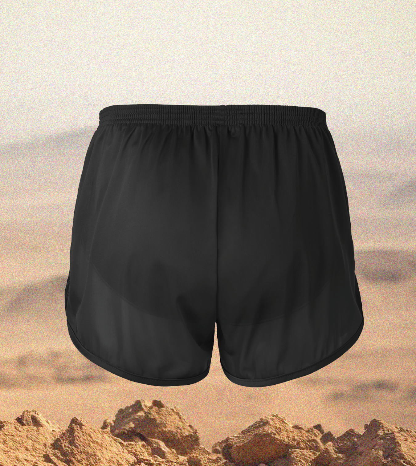 CUSTOM Emblem Flag Series - Emblem Ranger Shorts - White Flag