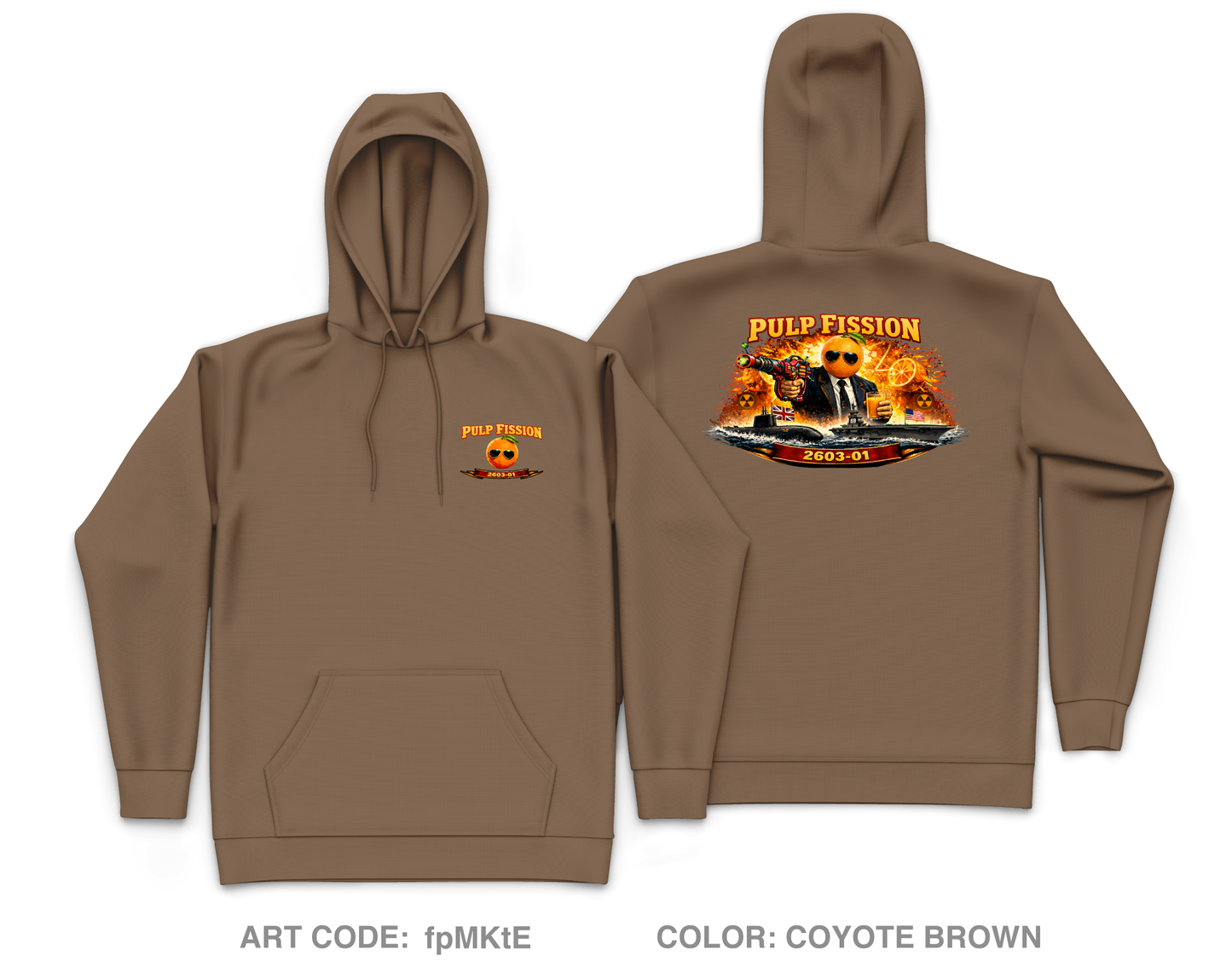 NNPTC 2603-1 Core Men's Hooded Performance Sweatshirt - fpMKtE