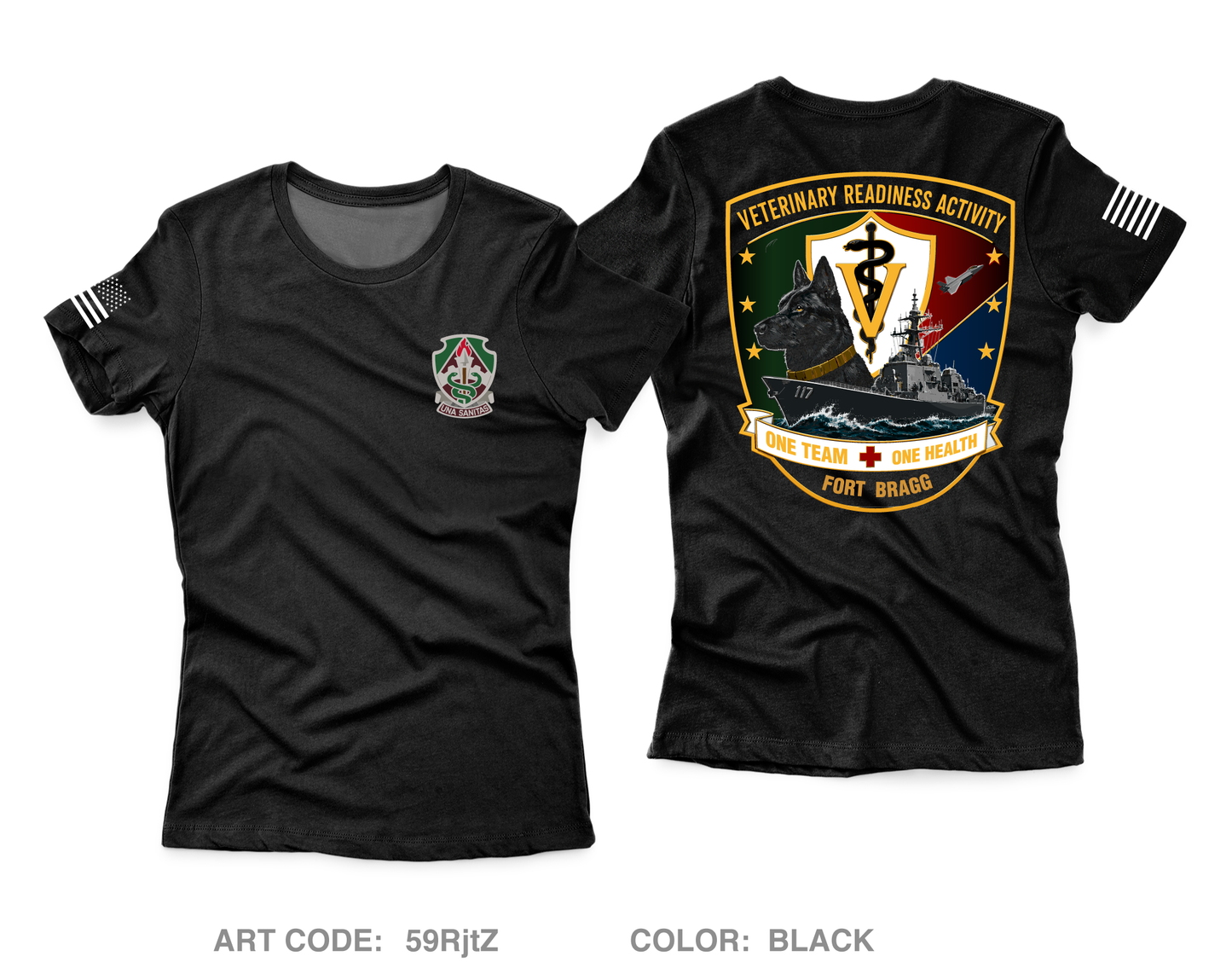VRA Ft Bragg Core Women's SS Performance Tee - 59RjtZ