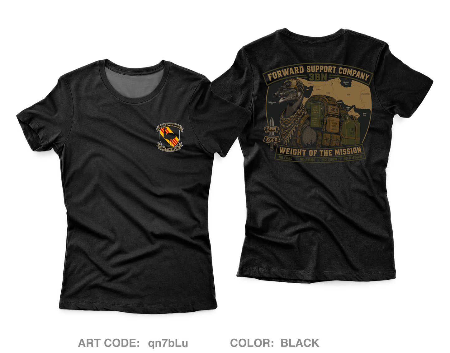 3BN, 5 SFG Core Women's SS Performance Tee - qn7bLu