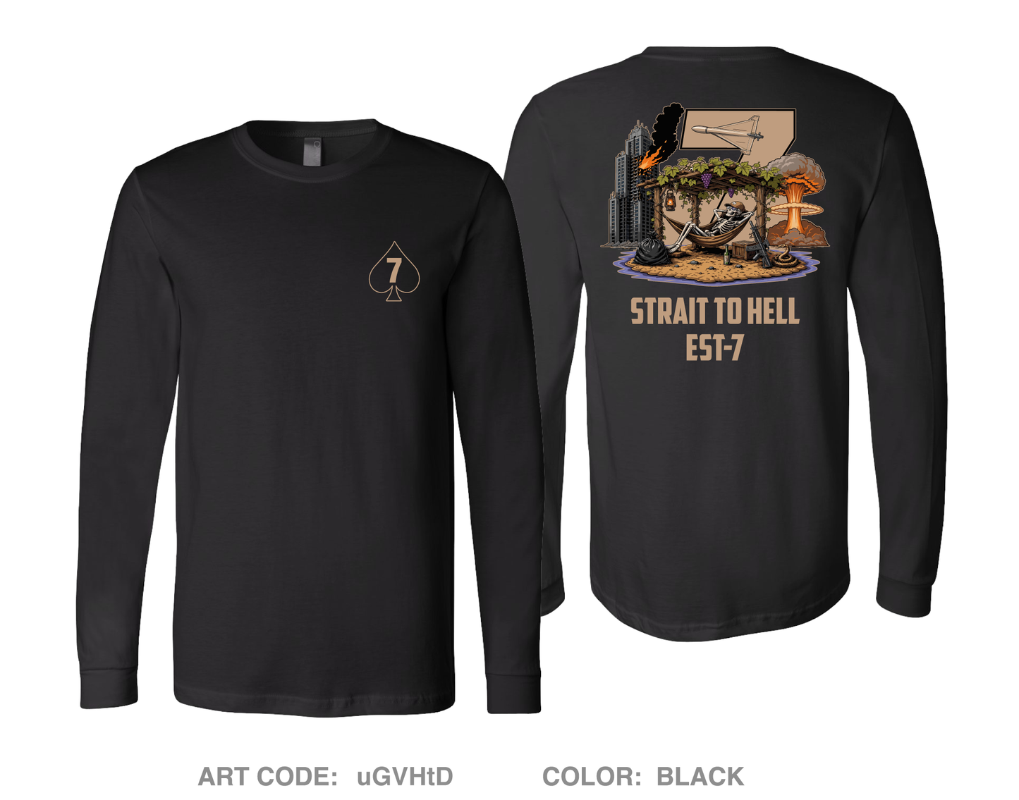 MESG-2 DET BAH ESIT7 Comfort Unisex Cotton LS Tee - uGVHtD