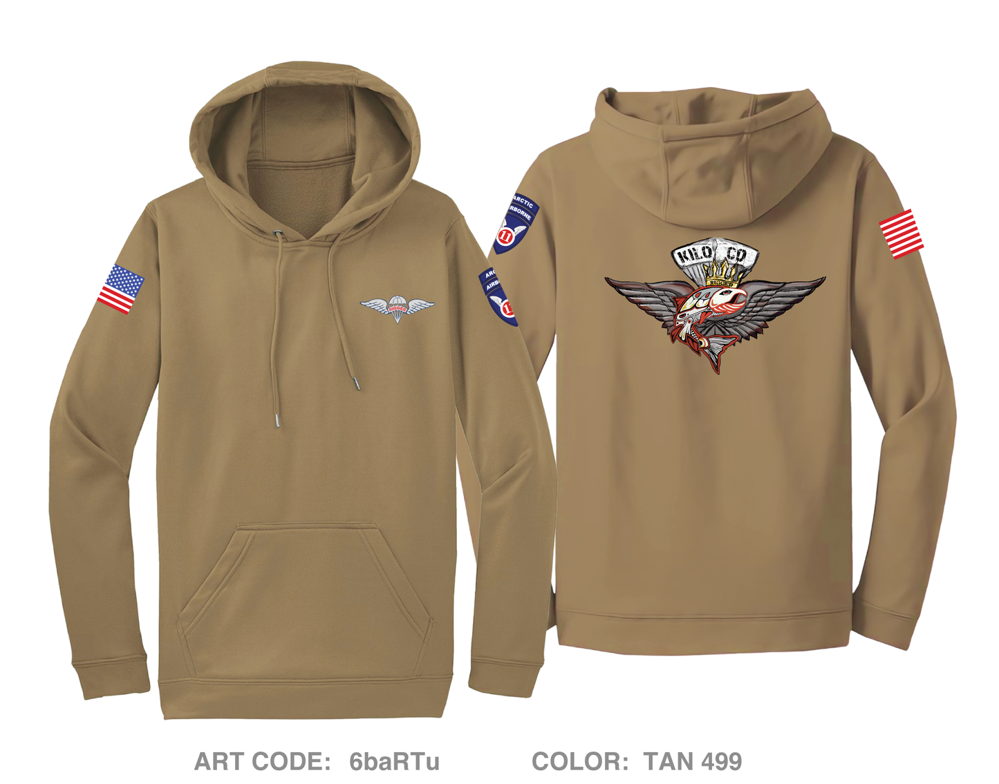 725BSB KILO COMPANY Hi-Tech Performance Hoodie - 6baRTu