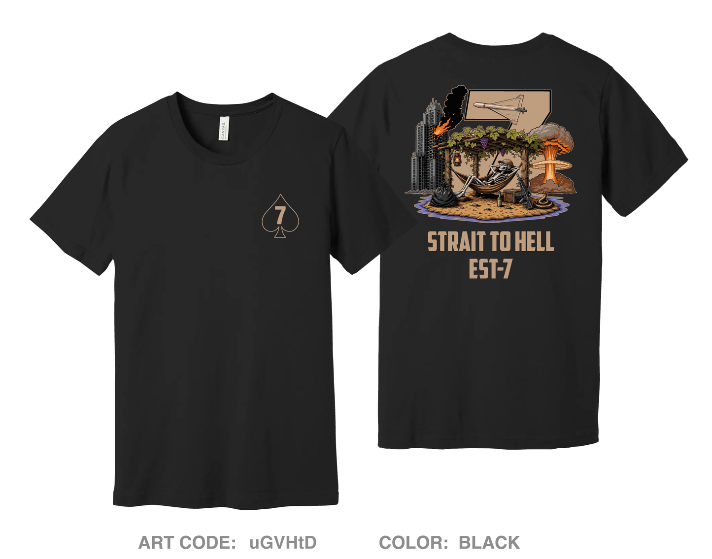 MESG-2 DET BAH ESIT7 Comfort Unisex Cotton SS Tee - uGVHtD