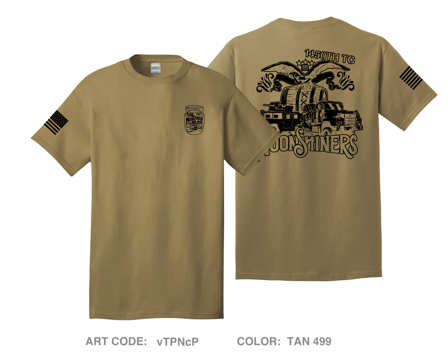 1450th Transportation Company Comfort Unisex Cotton SS Tee - vTPNcP