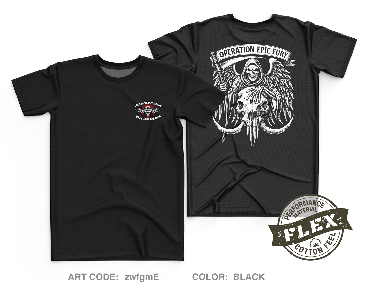 DECO Rigger Detachement Core Men's SS Flex Performance Tee - zwfgmE