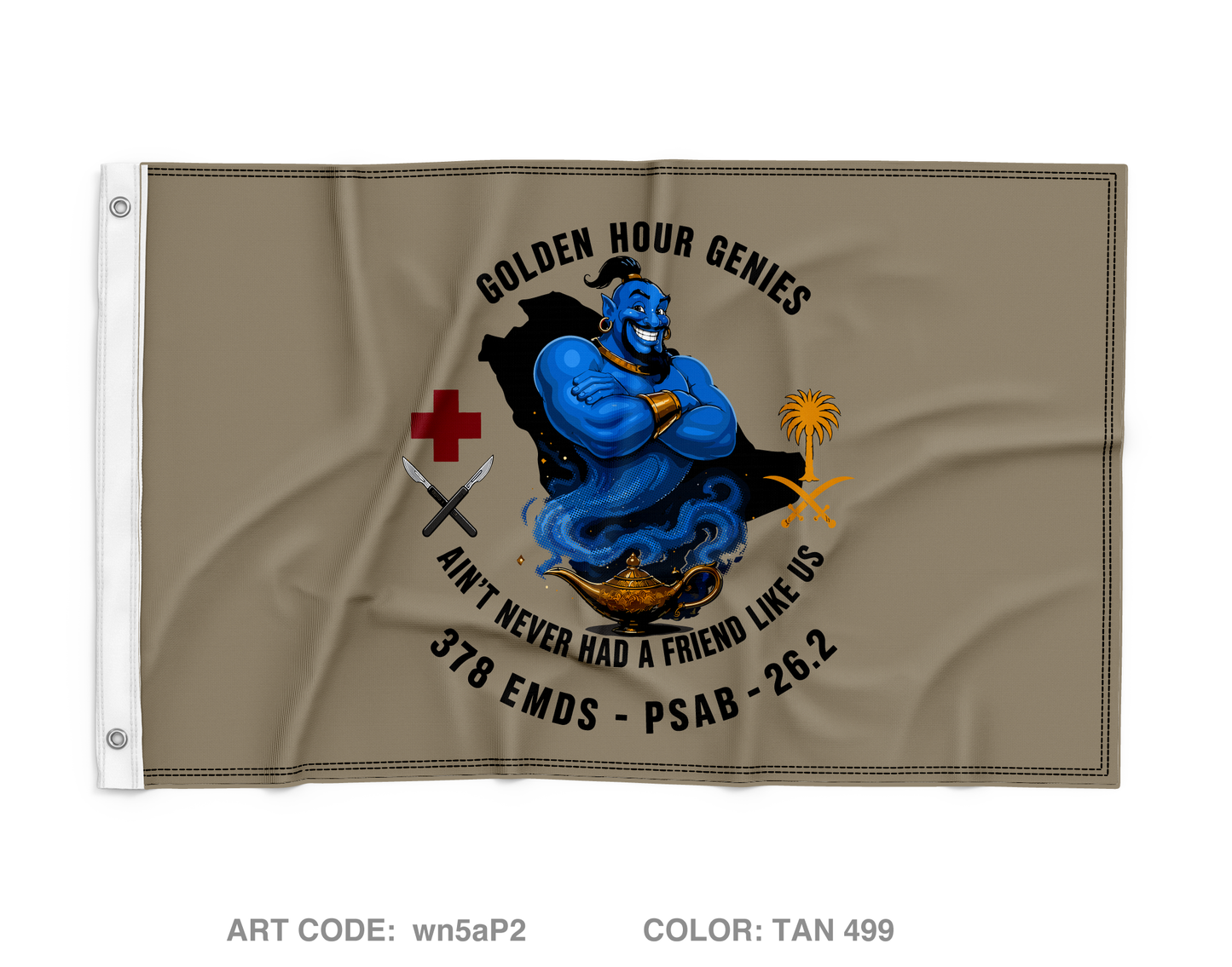 111th Ground Surgical Team Wall Flag - wn5aP2
