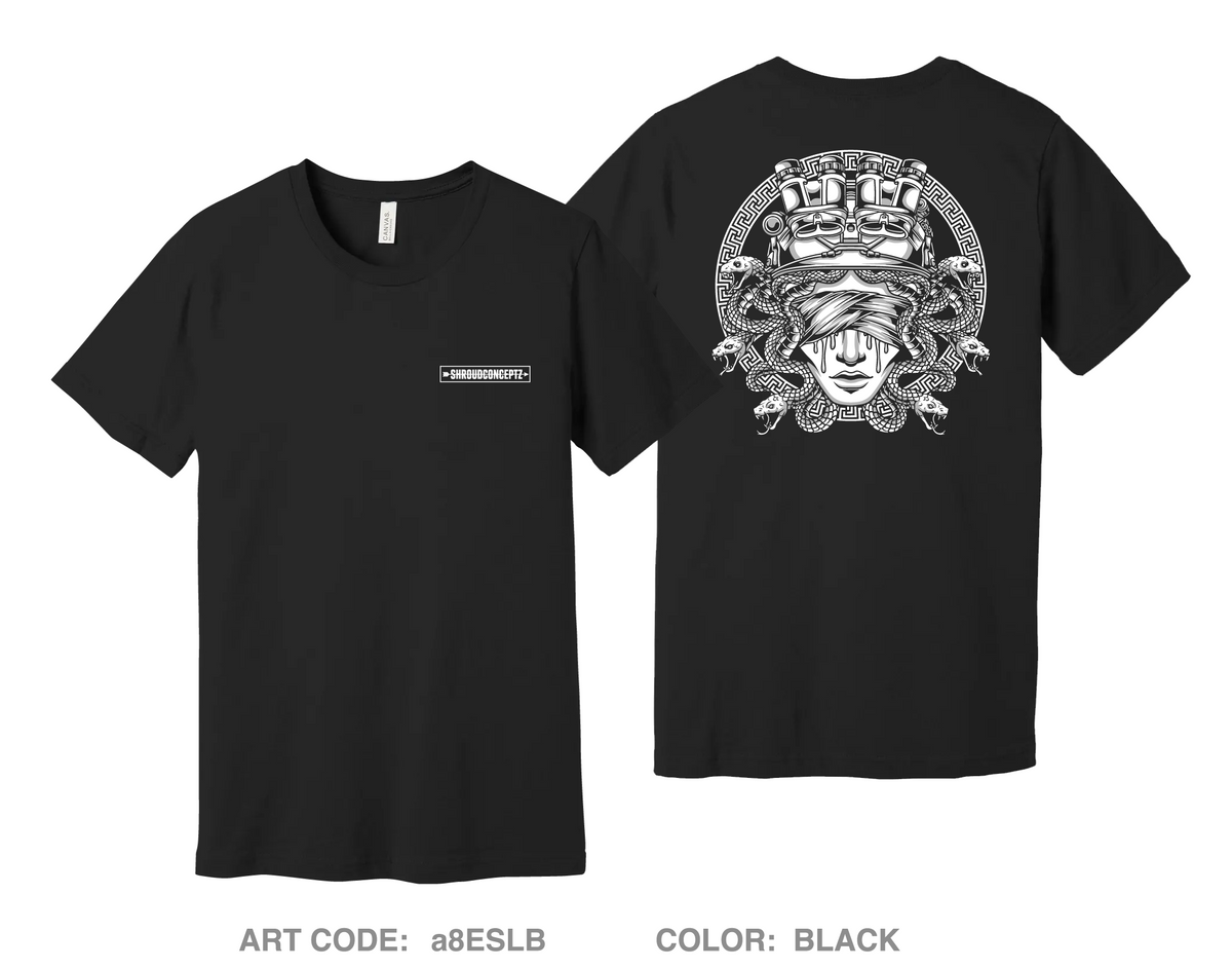 ShroudConceptz Comfort Unisex Cotton SS Tee - a8ESLB