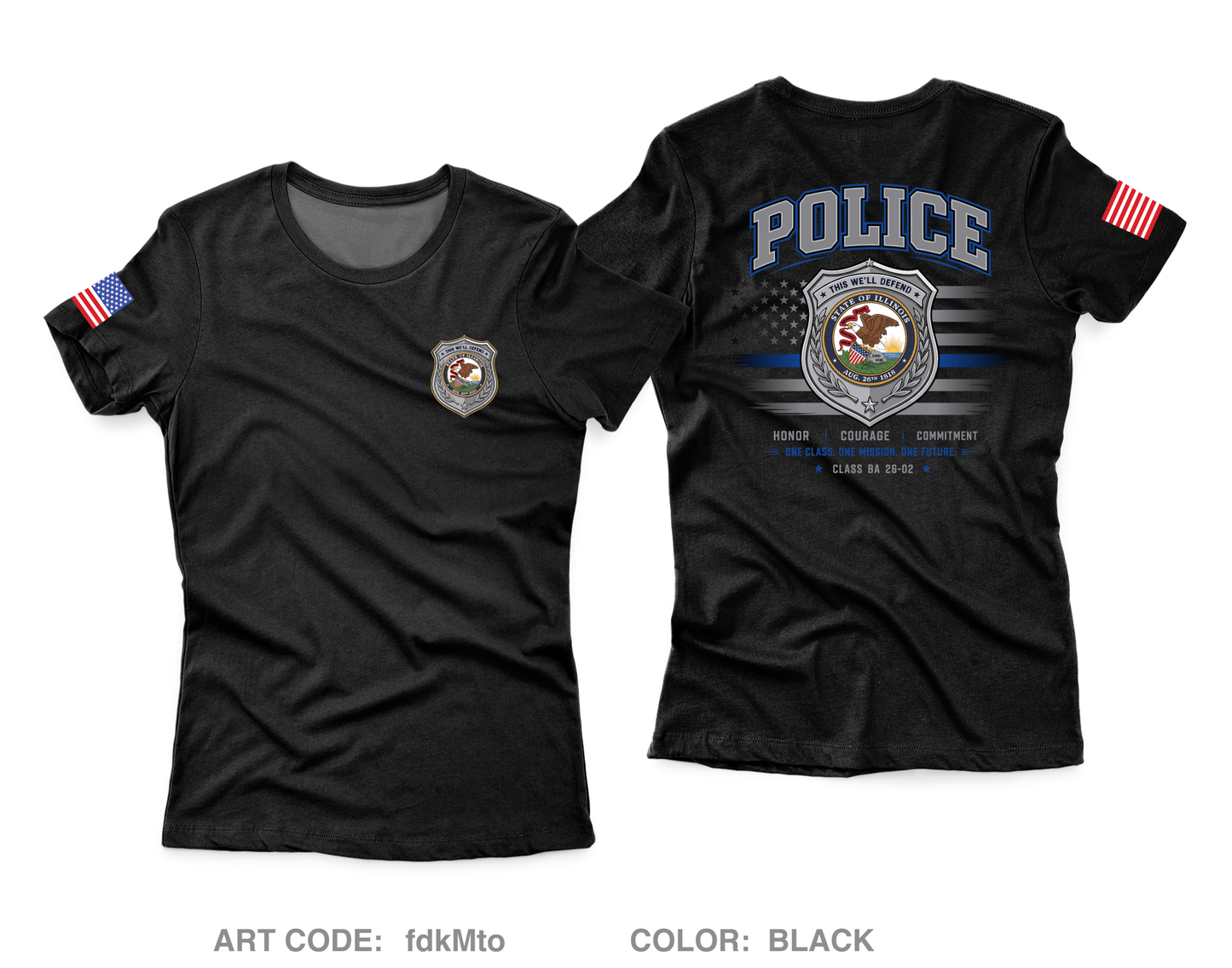 Class BA 26-02 Core Women's SS Performance Tee - fdkMto