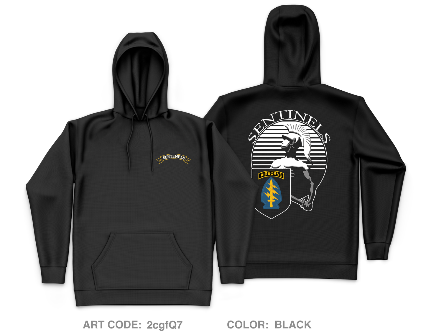 528th Sustainment Brigade (SO)(A) Core Men's Hooded Performance Sweatshirt - 2cgfQ7