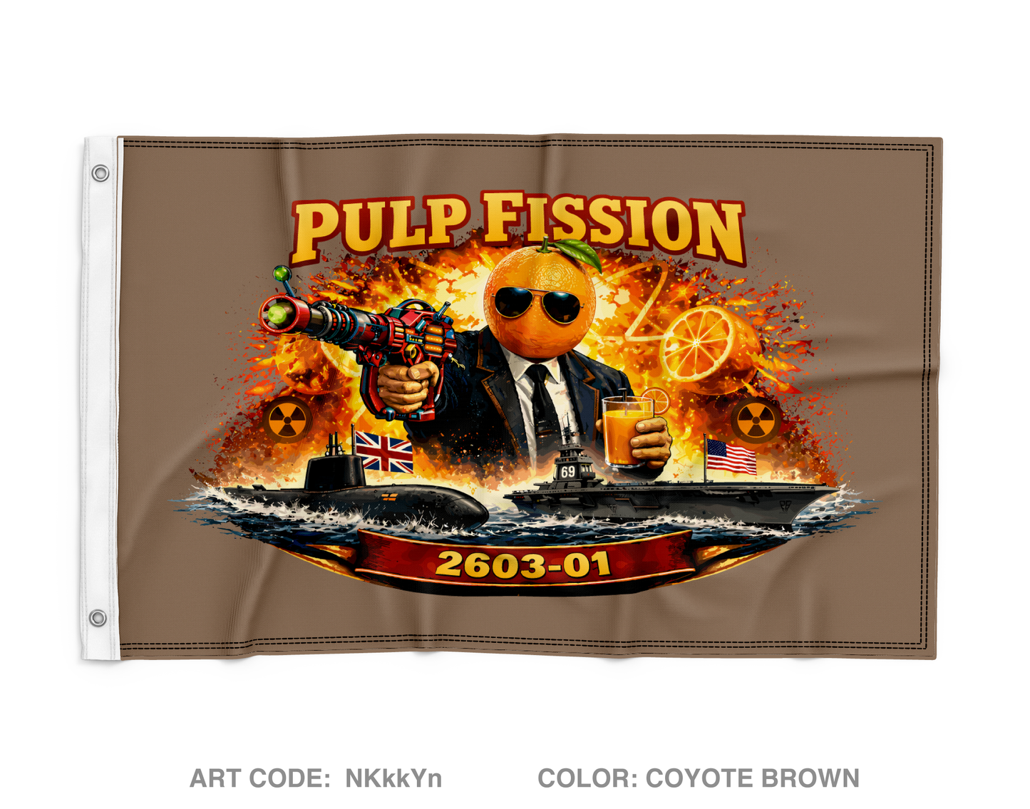 NNPTC 2603-1 Wall Flag - NKkkYn