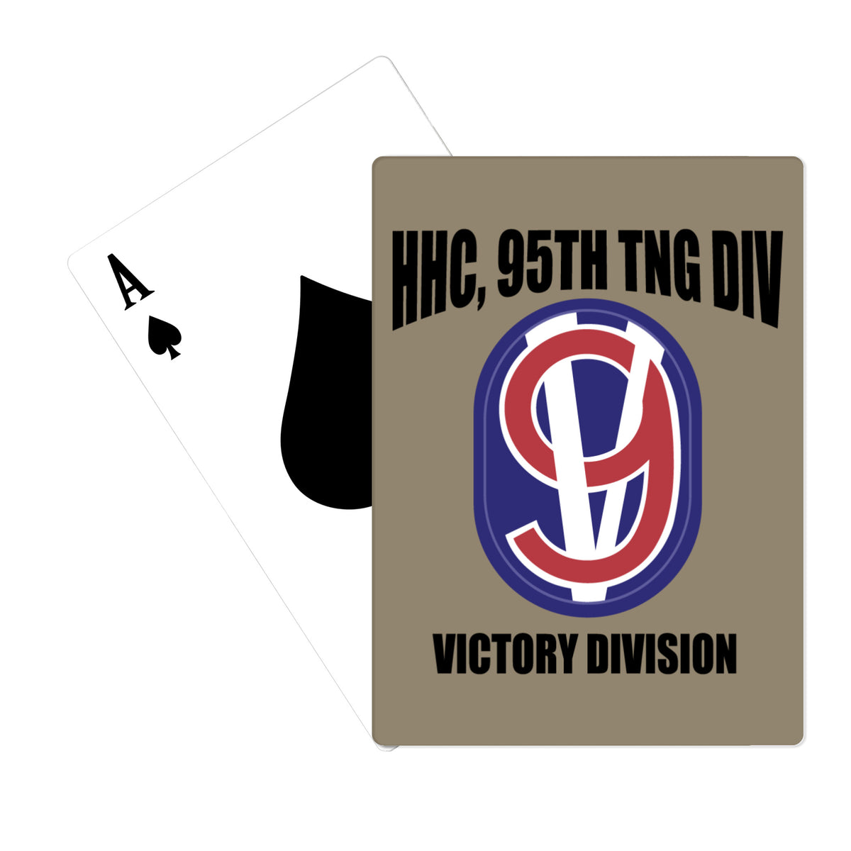 95TH TNG DIV, HHC Playing Cards - tP8kB7
