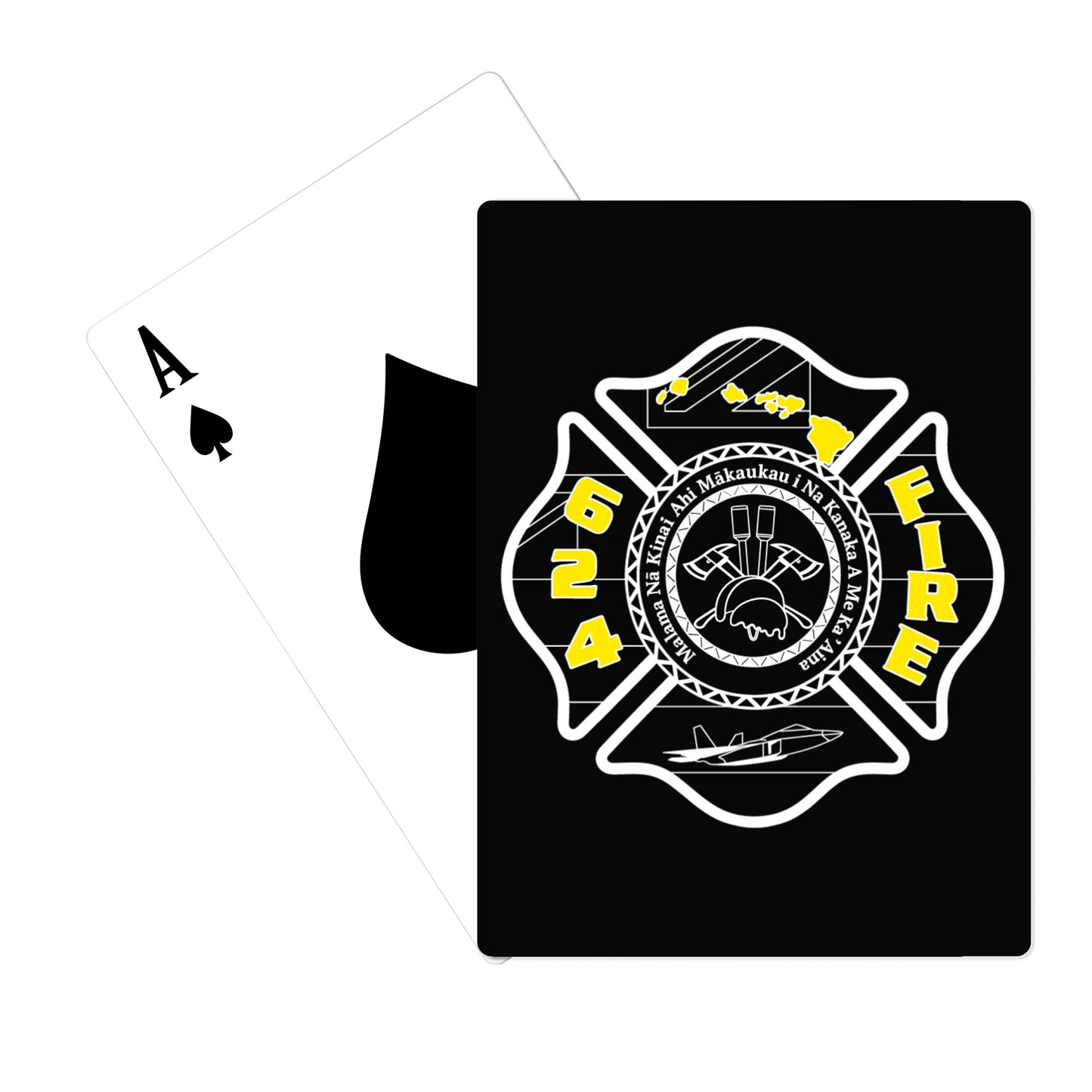 624 FIRE Playing Cards - 9VNCpx